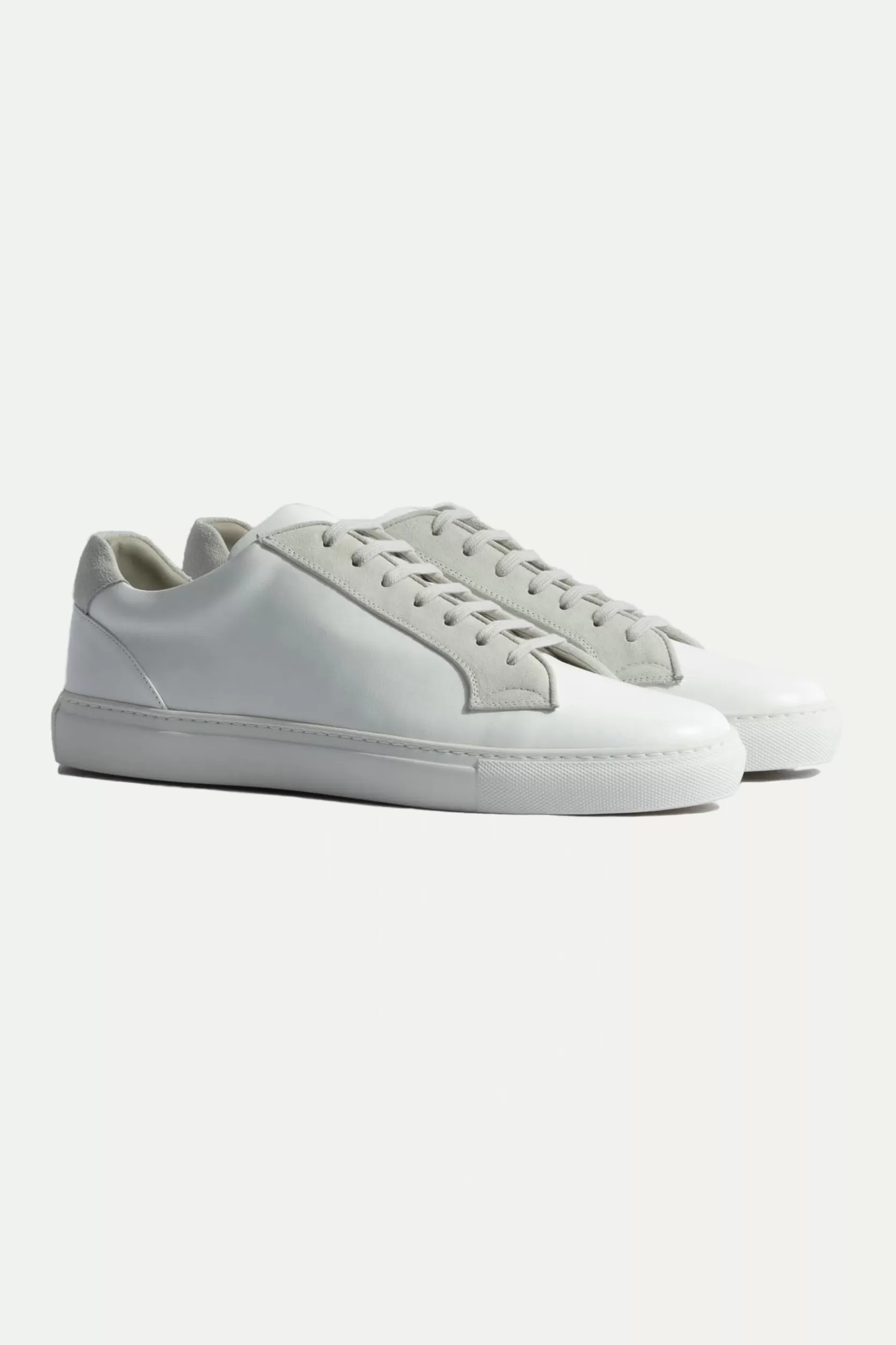 Baskets hes Avec Détail En Daim Gris - Made In Italy>Pini Parma Sale