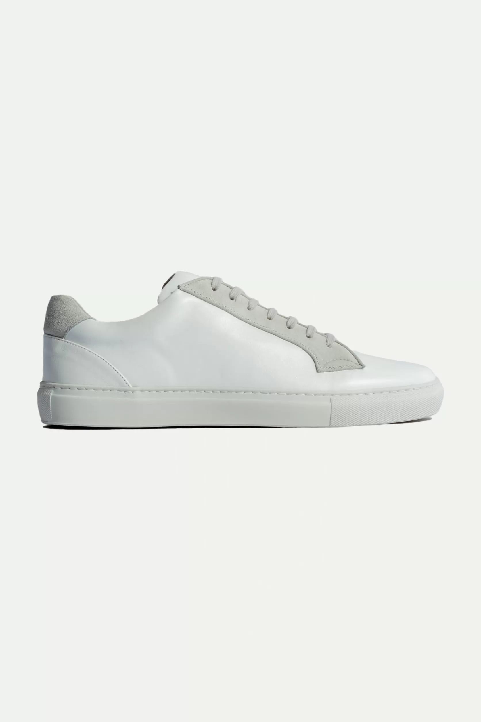 Baskets hes Avec Détail En Daim Gris - Made In Italy>Pini Parma Sale