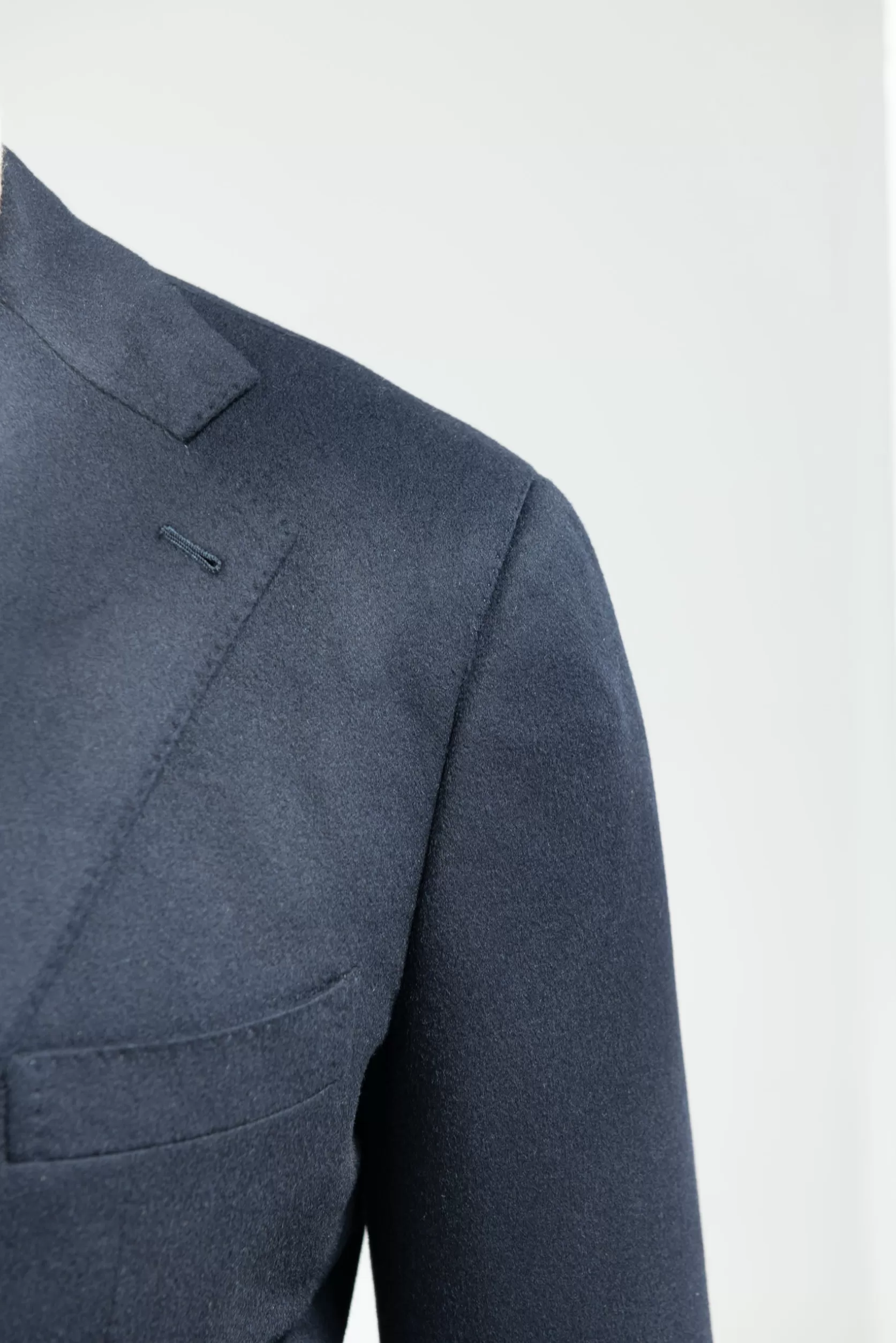 Blazer Bleu En Cachemire Loro Piana - Made In Italy>Pini Parma Fashion