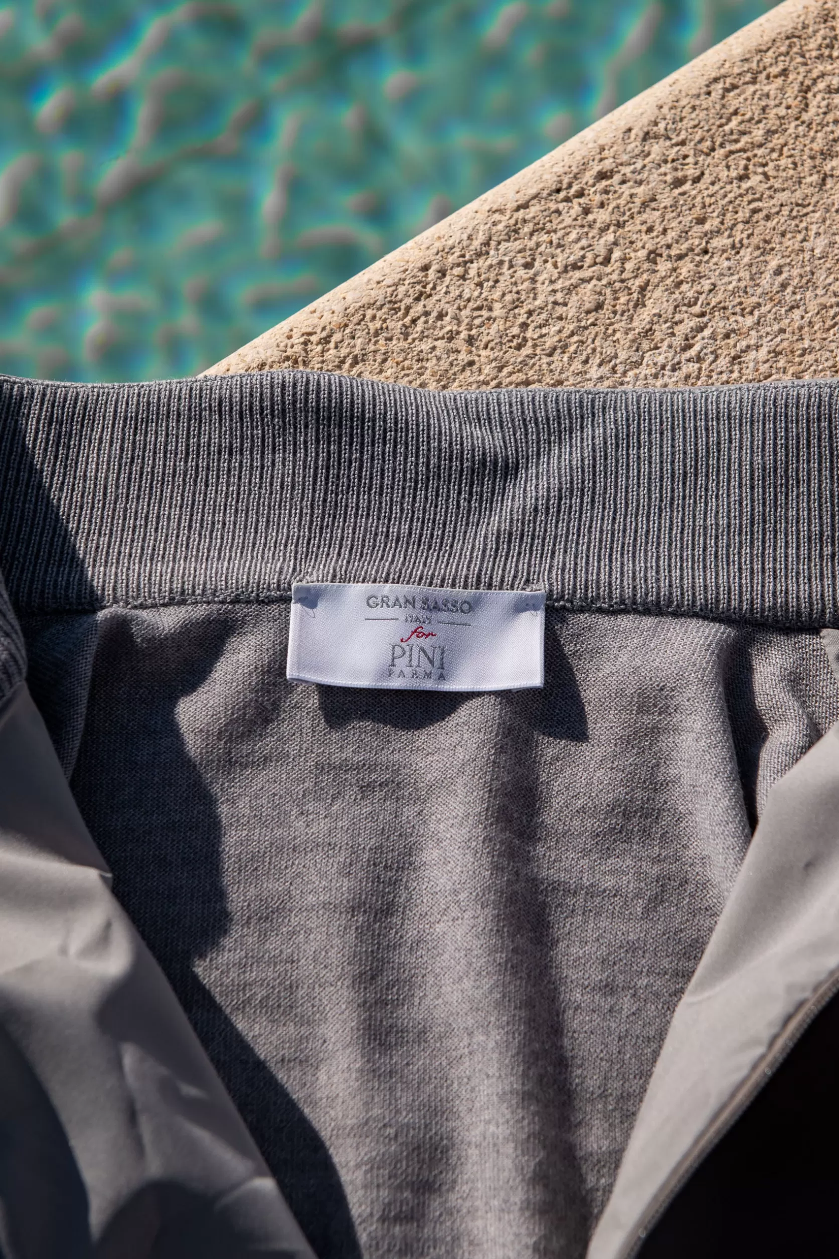 Blouson Aviateur En Tricot Et Nylon Clair – Made In Italy>Pini Parma Fashion