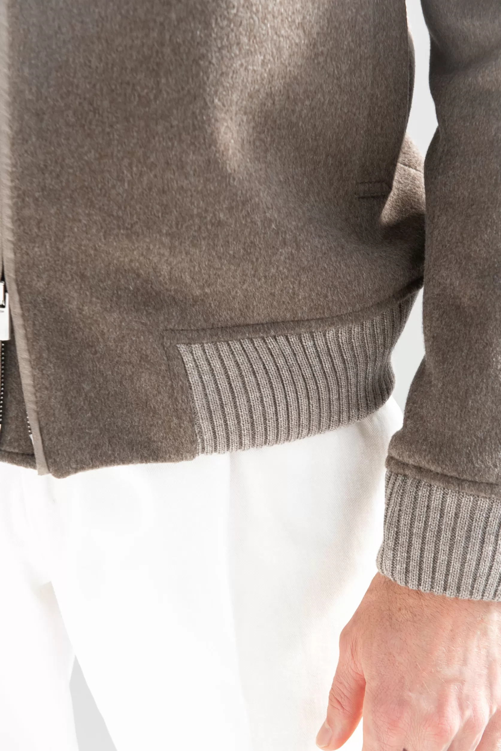 Bomber Avec Col En Vison Amovible – Made In Italy>Pini Parma Flash Sale