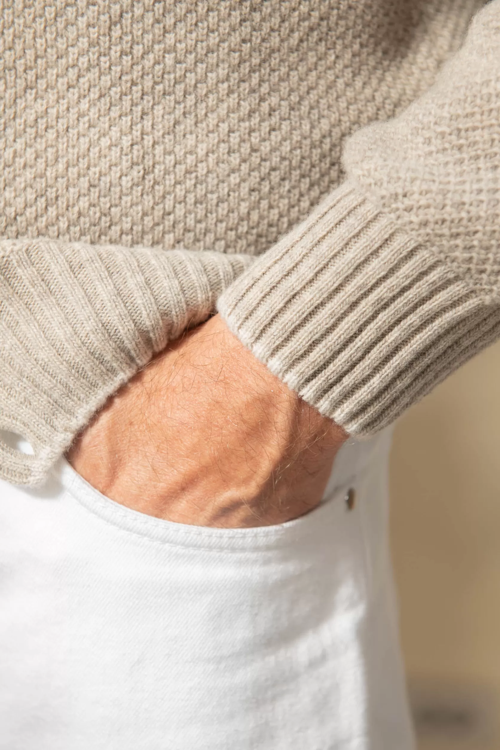 Cardigan En Mélange De Cachemire Texturé – Made In Italy>Pini Parma Best Sale