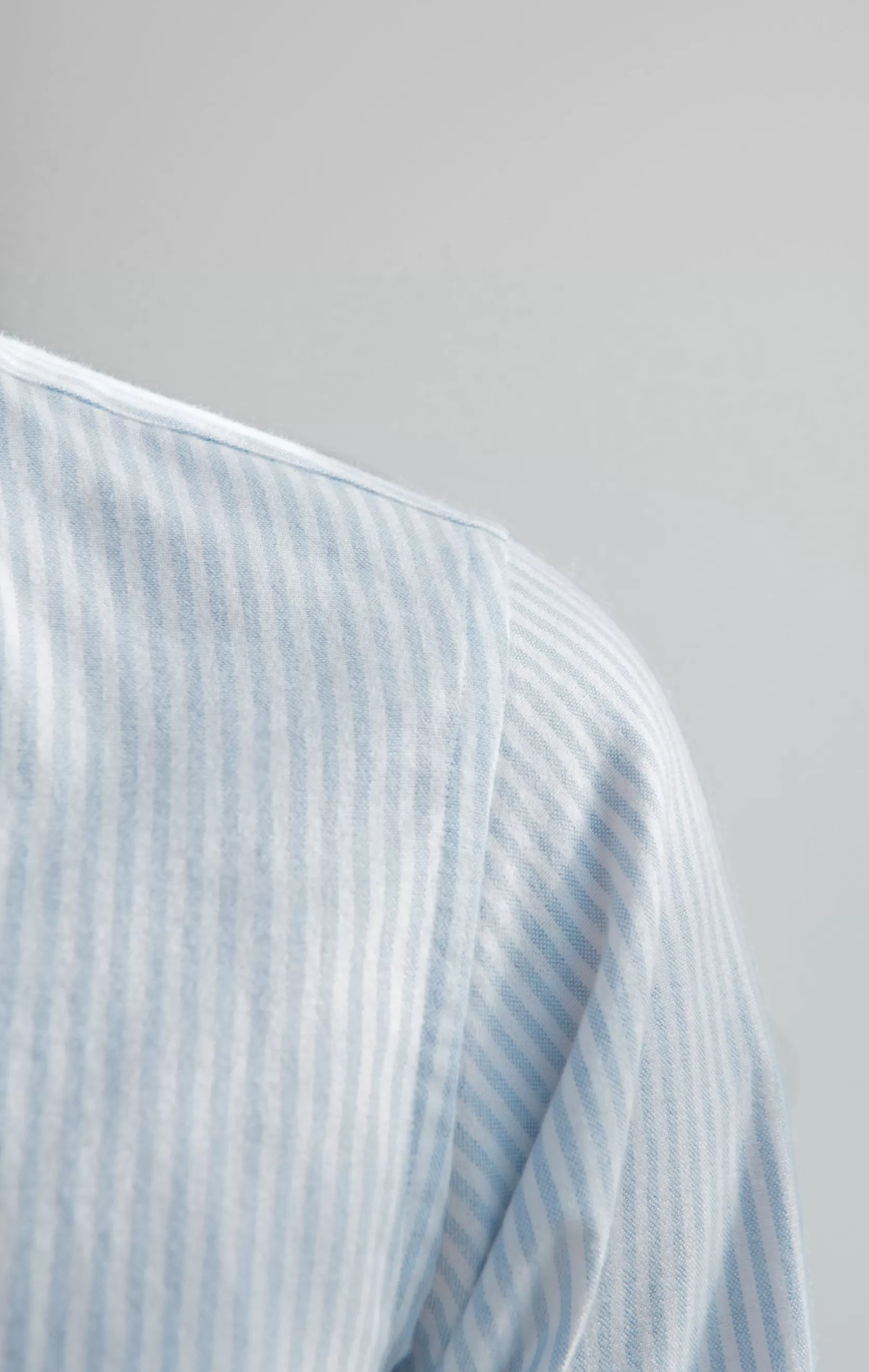 Chemise à Col Boutonné En Oxford à Rayures - Fabriquée En Italie>Pini Parma Fashion