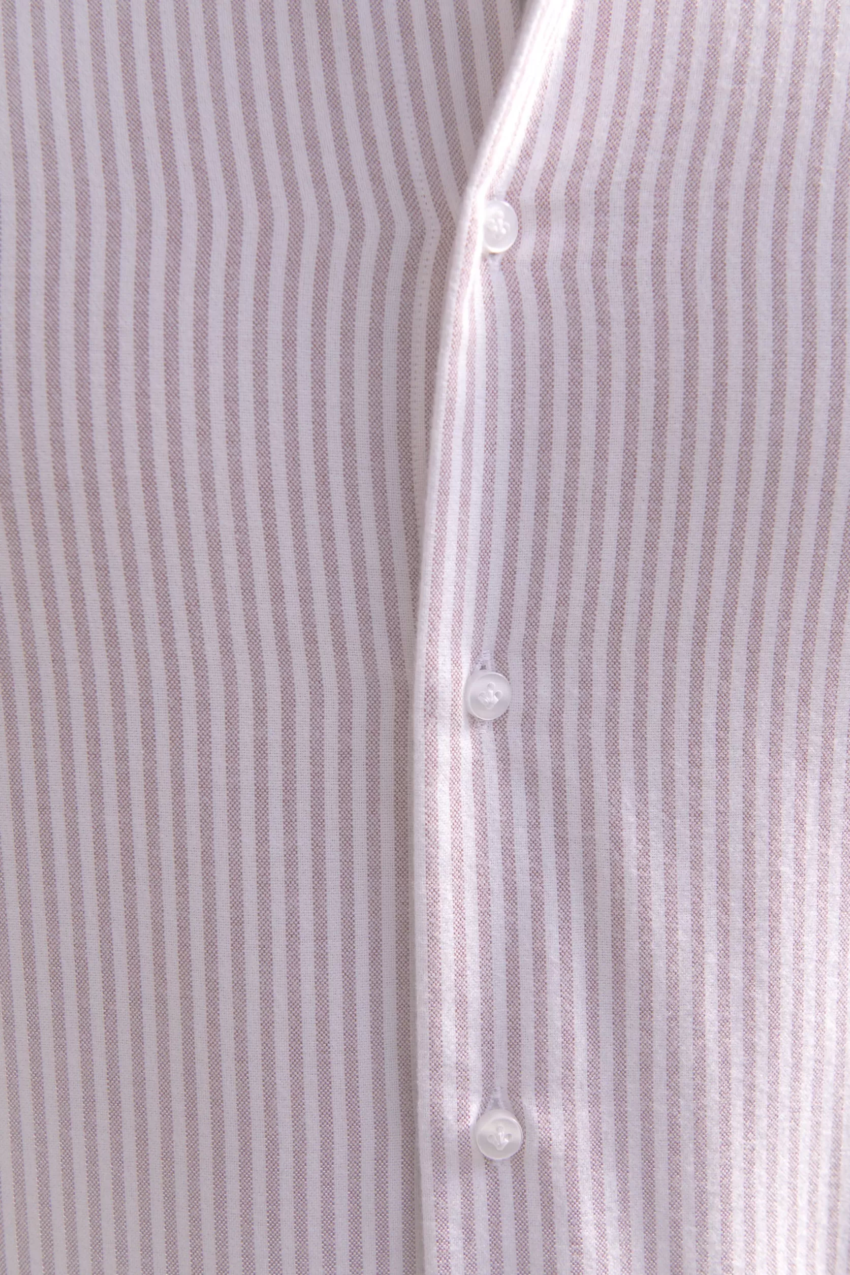 Chemise à Col Boutonné En Tissu Oxford Doux à Rayures Rouges - Fabriquée En Italie>Pini Parma Best