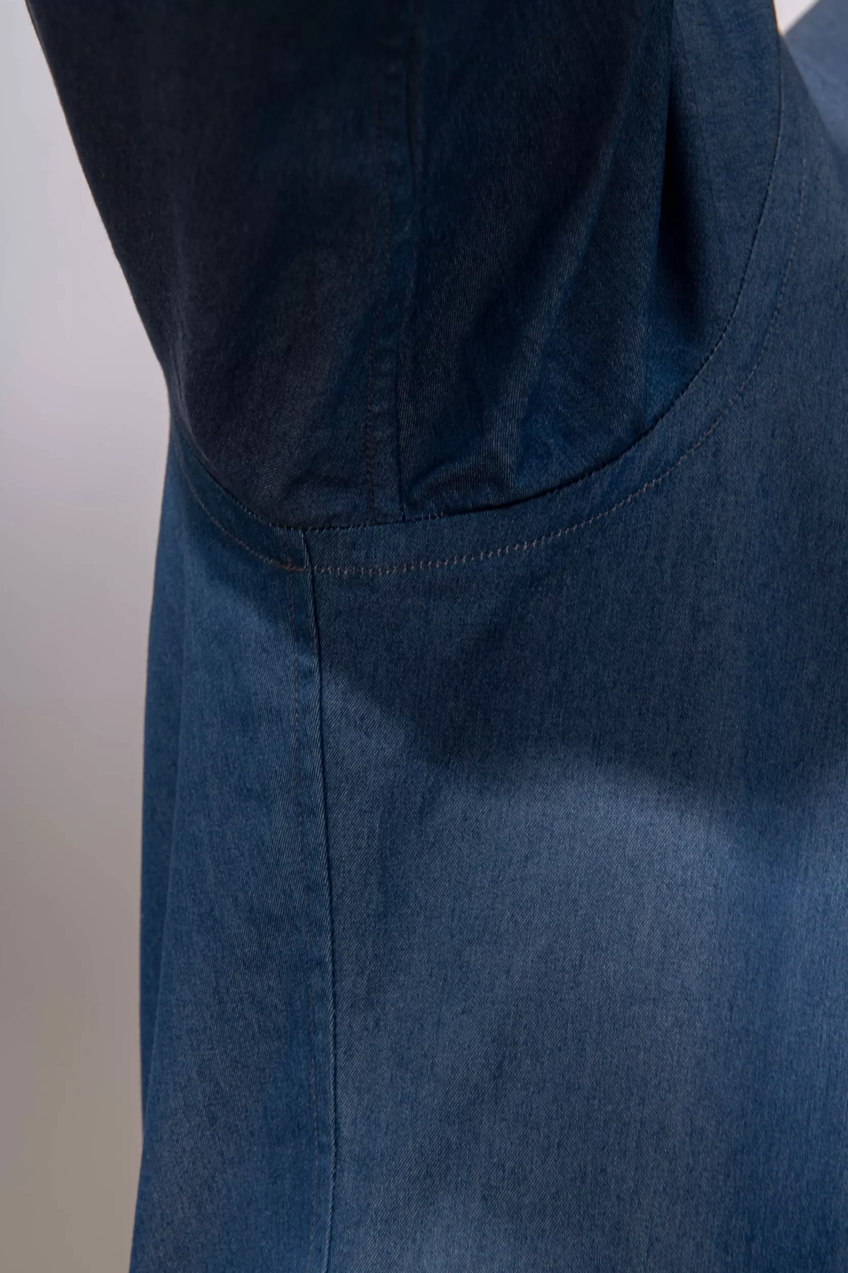 Chemise En Jean Boutonnée « Collection Sartoriale » - Made In Italy>Pini Parma Clearance