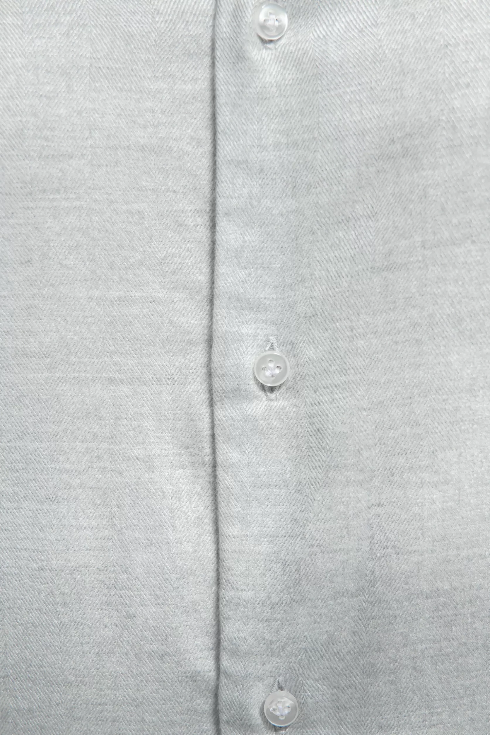 Chemise à Chevrons En Coton Et Tencel™ - Made In Italy>Pini Parma New