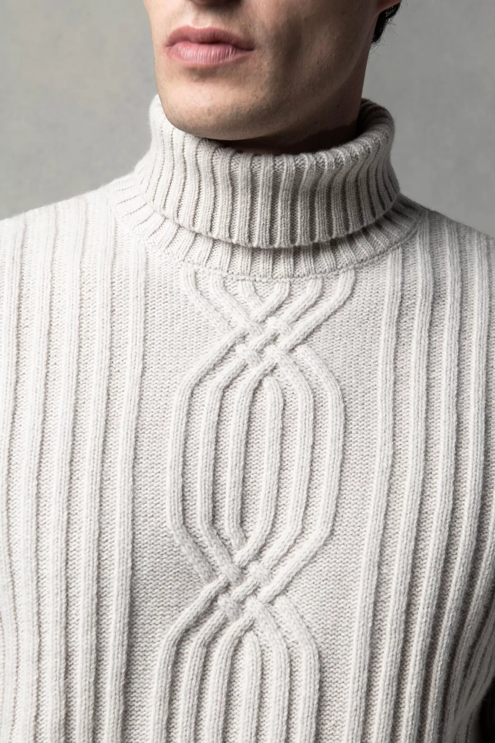 Col Roulé En Laine Et Cachemire à Motifs Jacquard – Made In Italy>Pini Parma Cheap