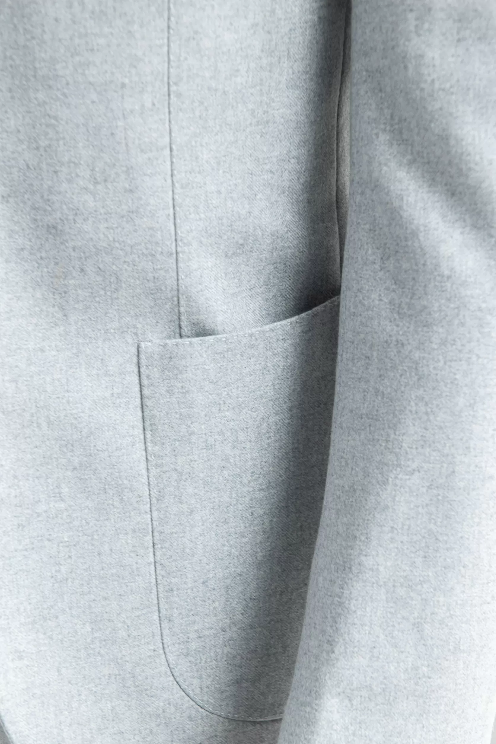 Costume Bleu Clair En Laine Et Cachemire à Chevrons – Made In Italy>Pini Parma Best