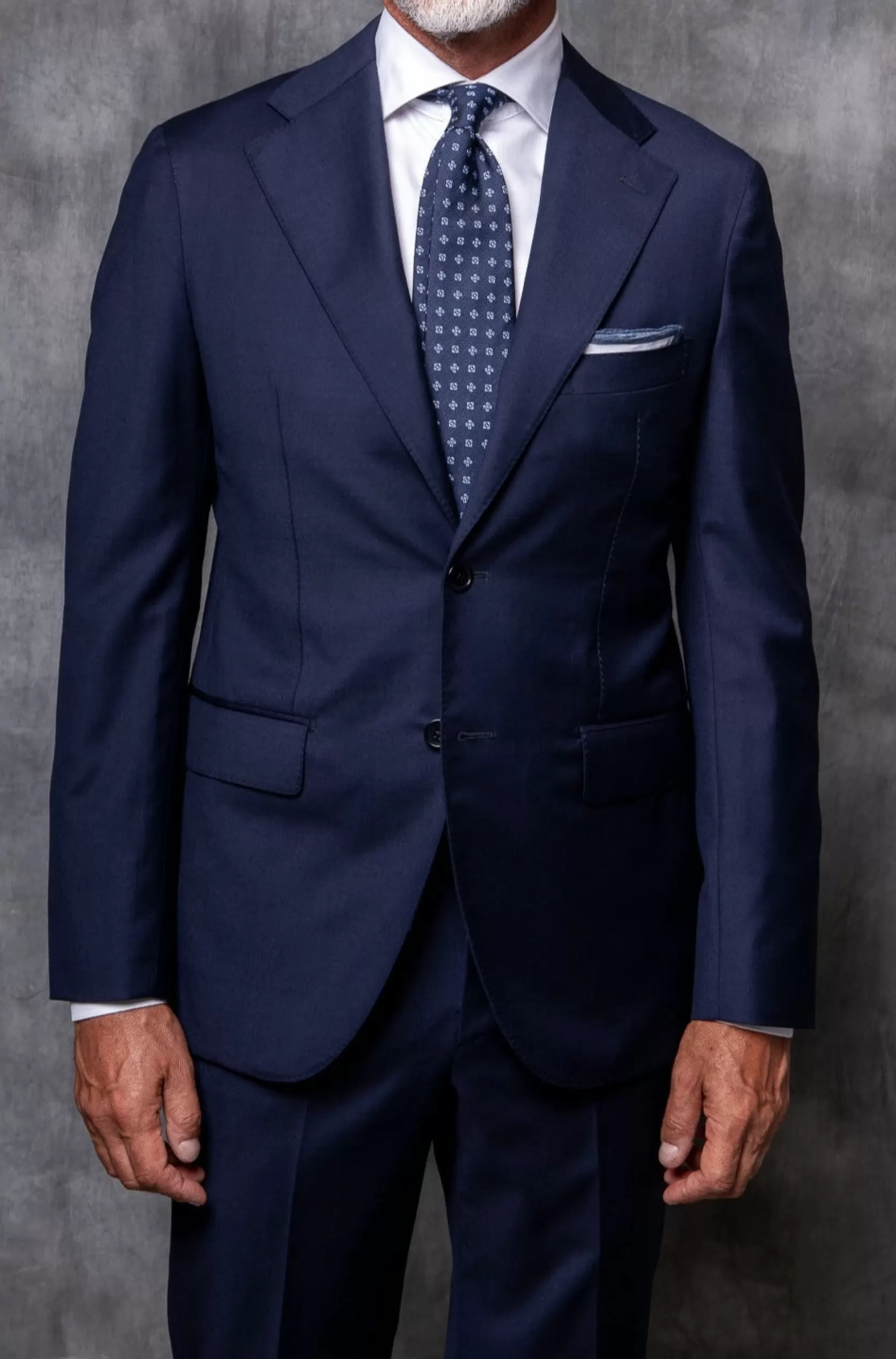 Costume Entoilé En Laine Loro Piana Super 150's - Made In Italy>Pini Parma Best Sale