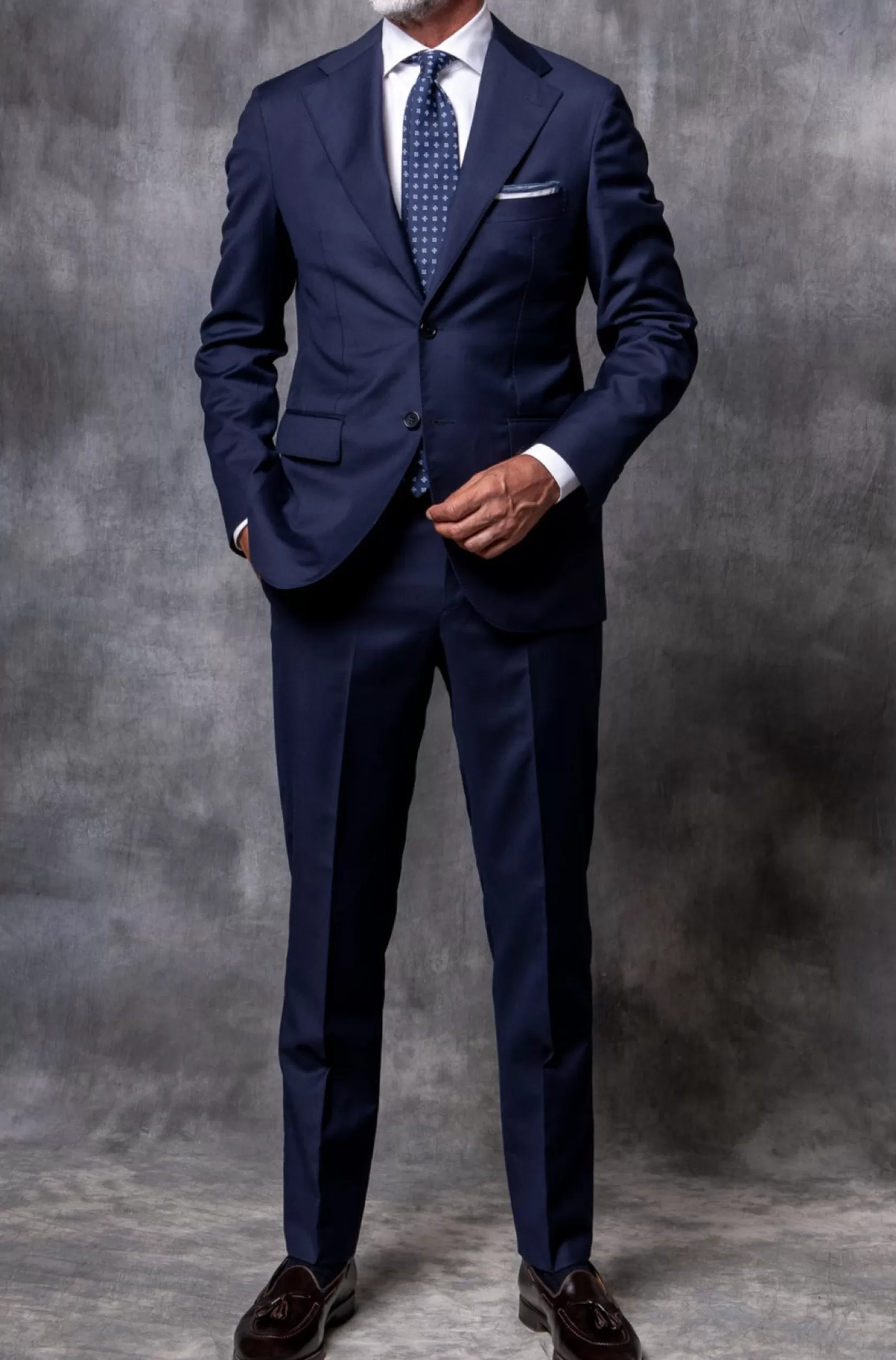 Costume Entoilé En Laine Loro Piana Super 150's - Made In Italy>Pini Parma Best Sale