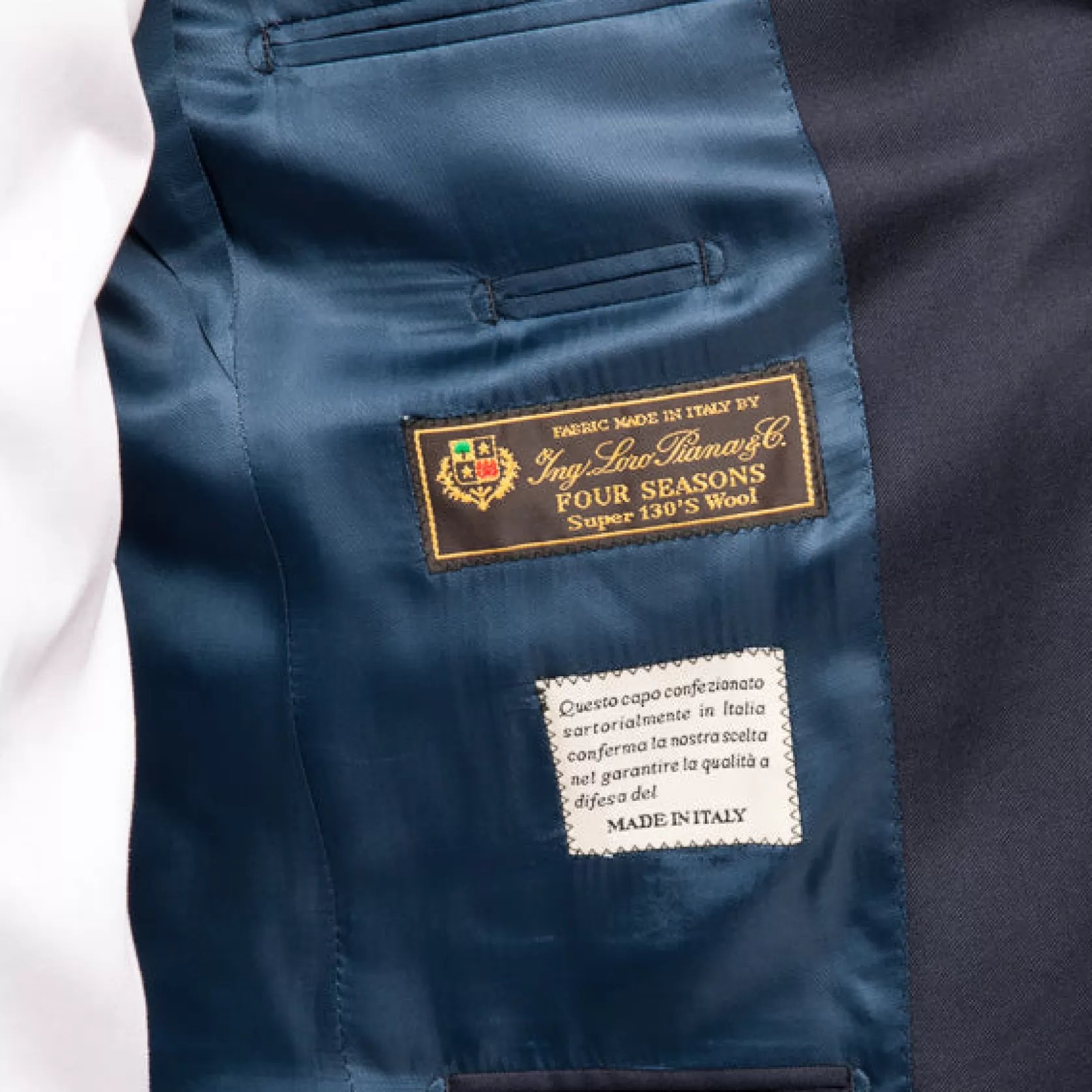 Costume Entoilé En Laine Loro Piana Super 150's - Made In Italy>Pini Parma Best Sale