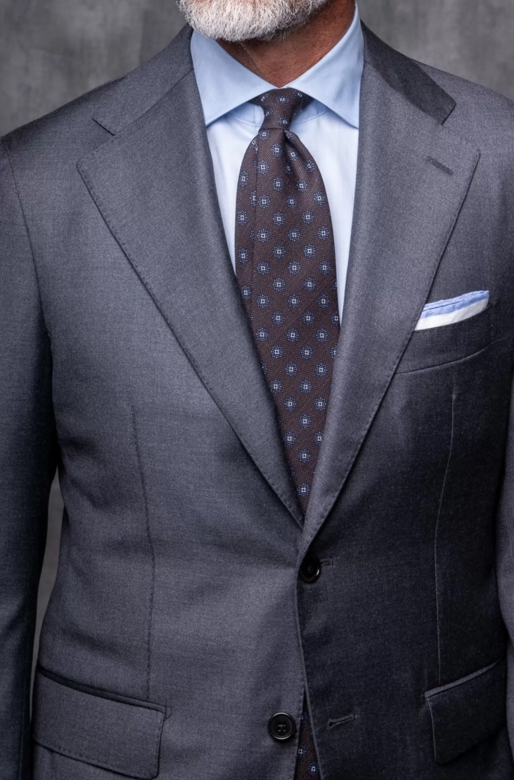 Costume Entoilé En Laine Loro Piana Super 150's - Made In Italy>Pini Parma Shop