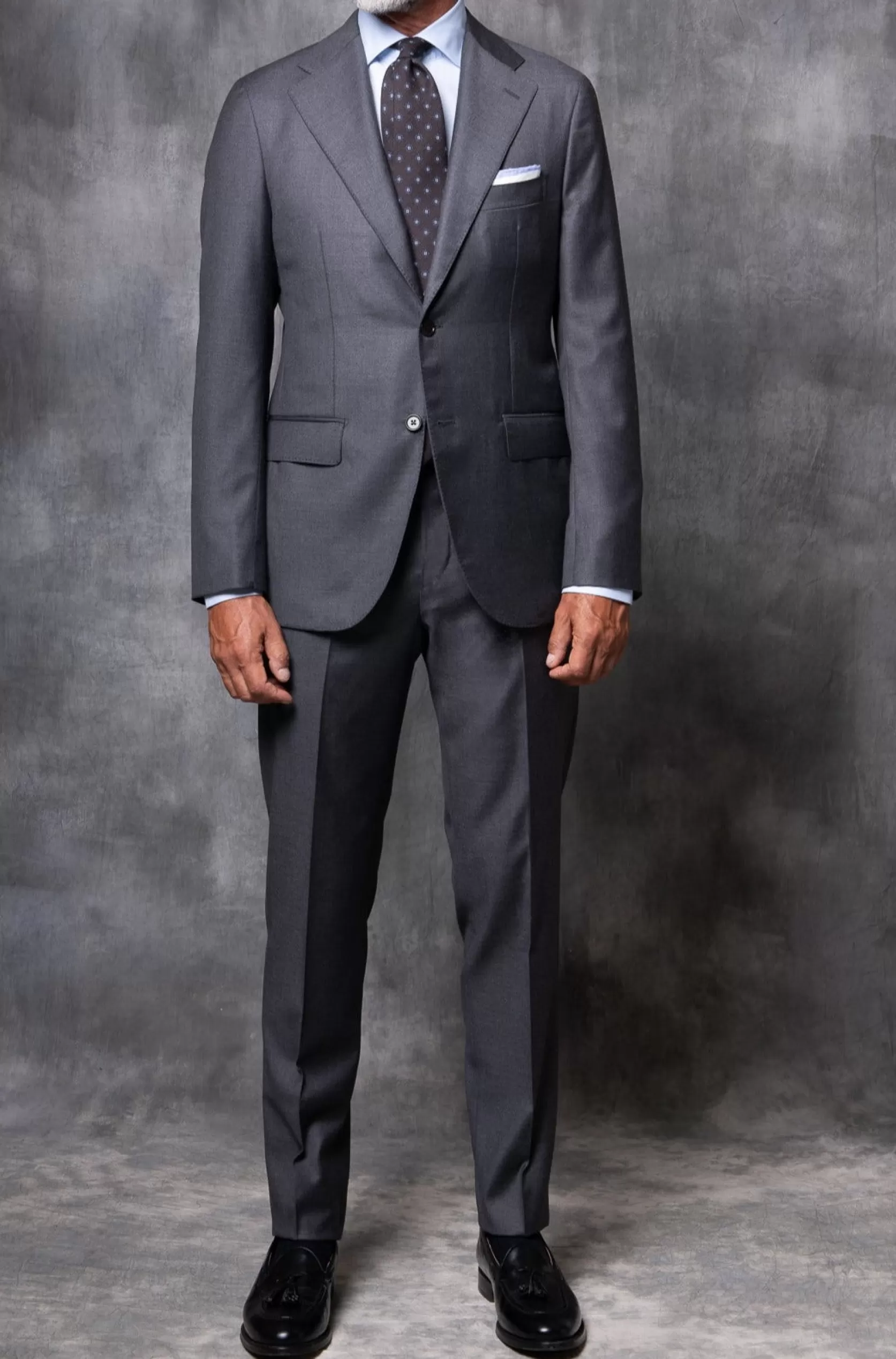 Costume Entoilé En Laine Loro Piana Super 150's - Made In Italy>Pini Parma Shop