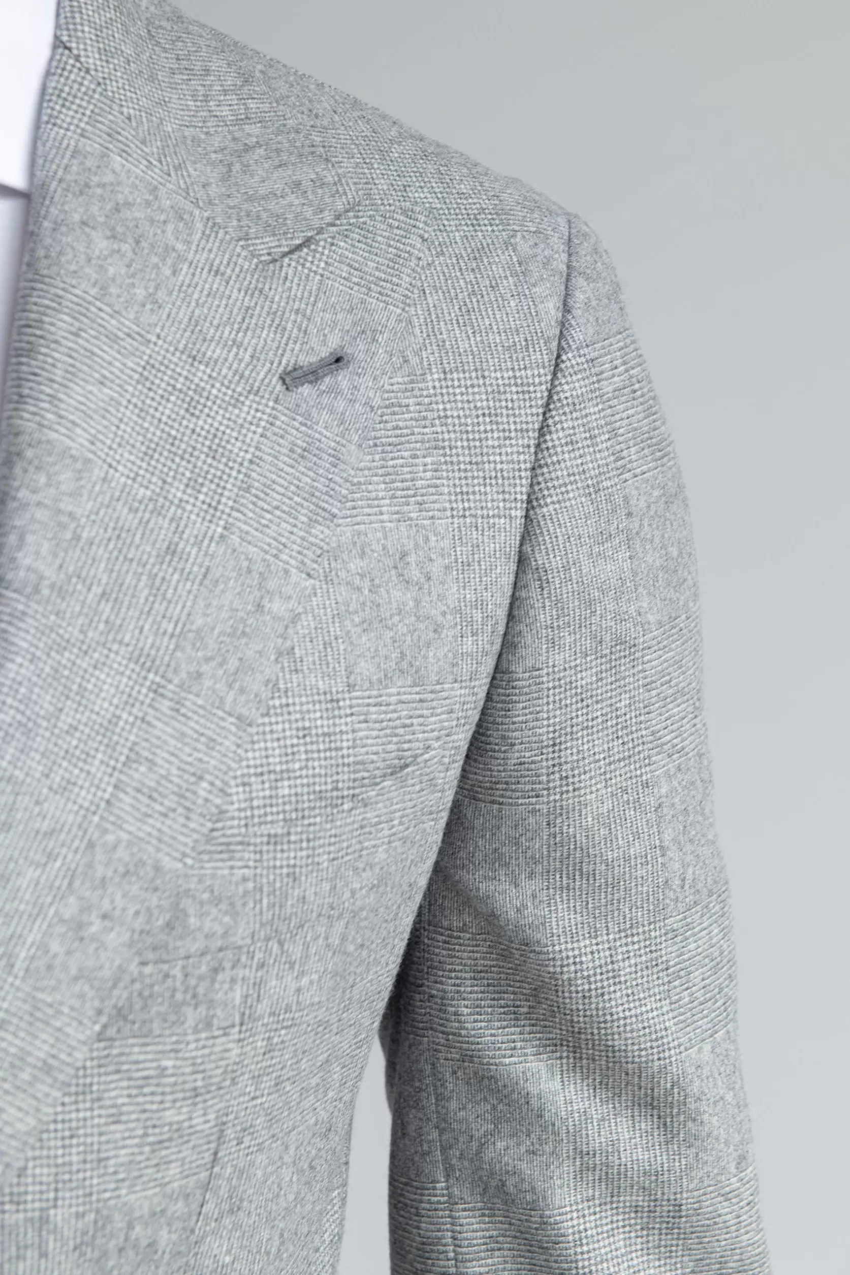 Costume Prince De Galles Gris « Soragna Capsule Collection » - Made In Italy>Pini Parma Flash Sale