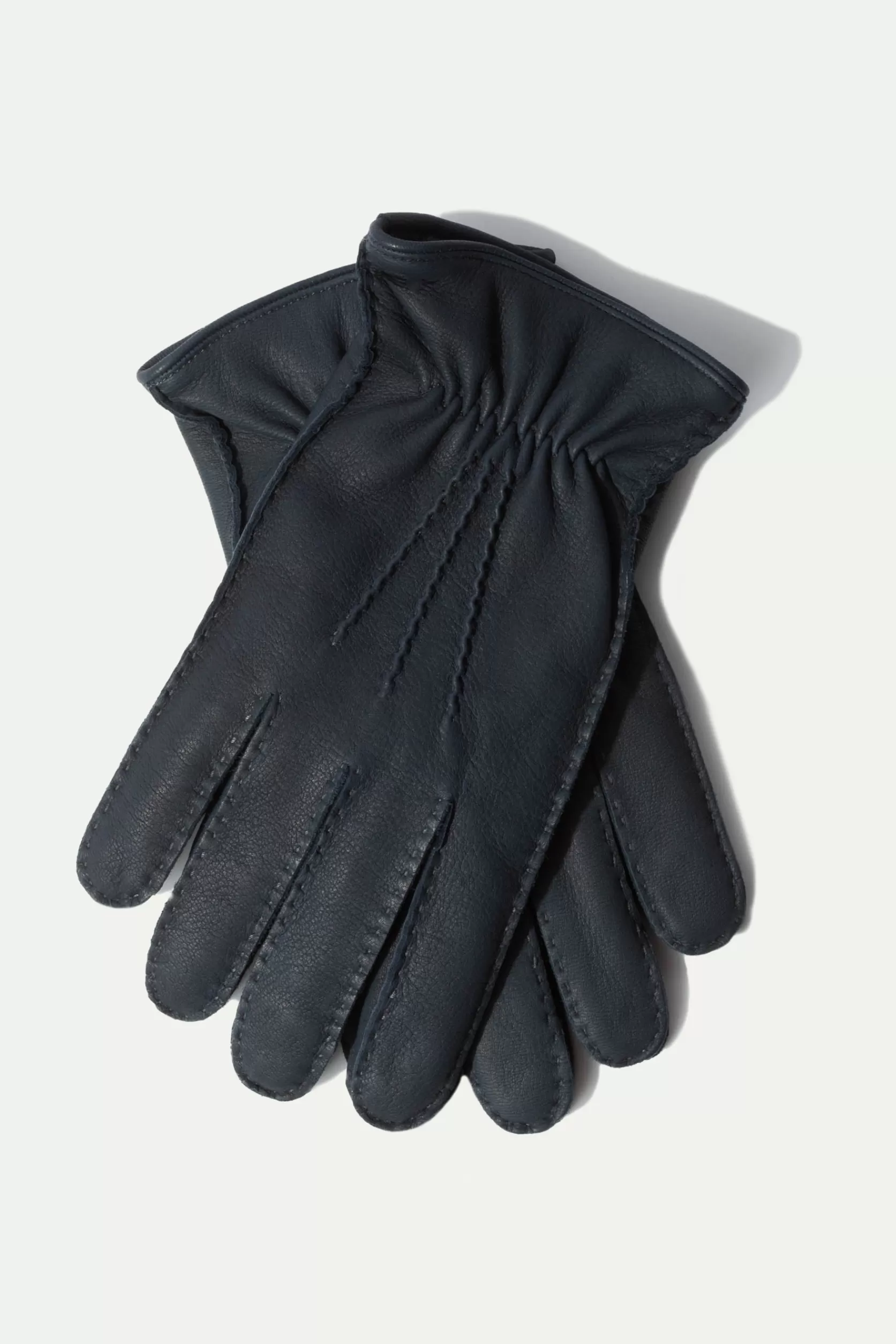 Gants En Cuir De Cerf Doublés De Cachemire Poudré - Made In Italy>Pini Parma Hot