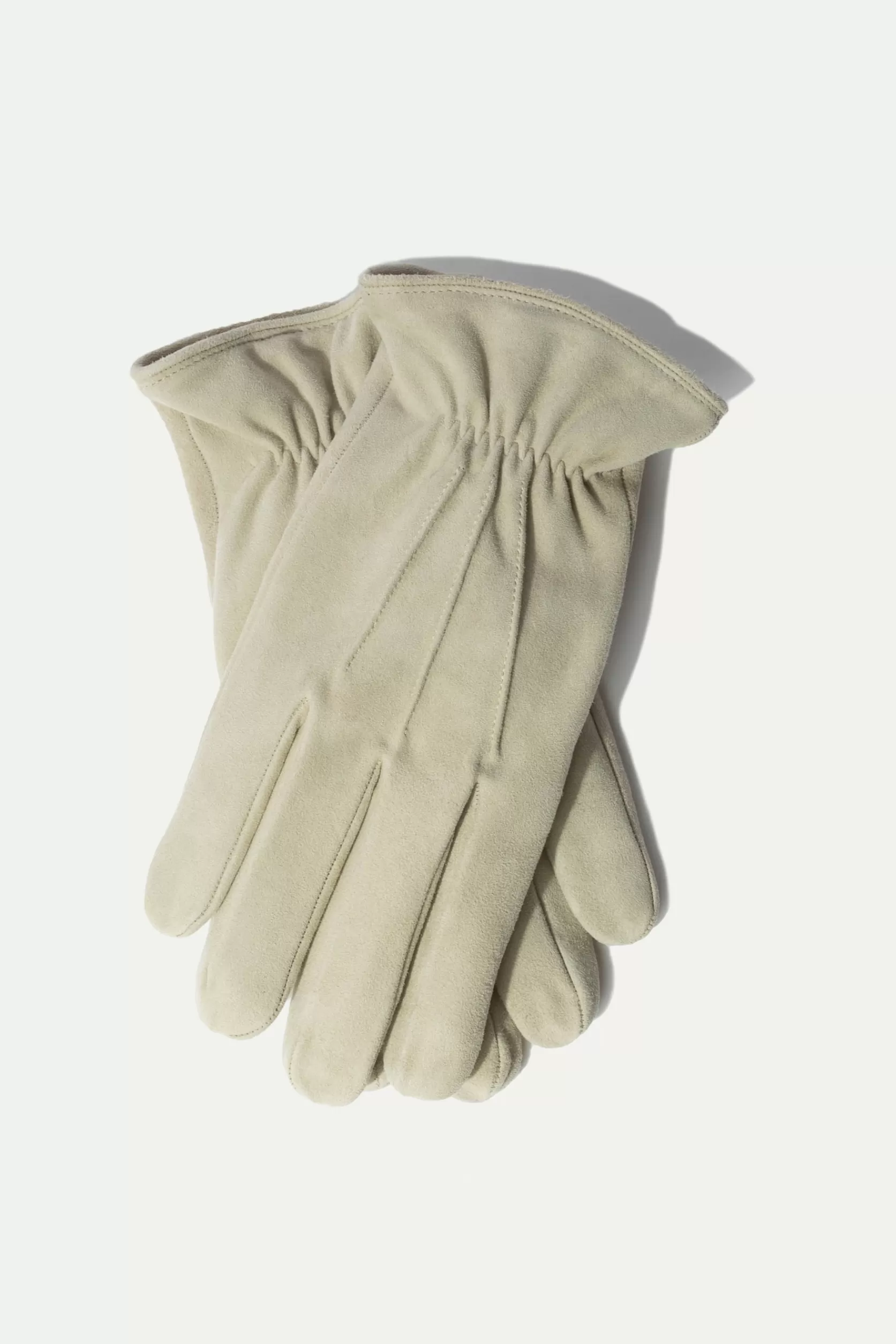 Gants En Daim Doublés De Cachemire Couleur - Made In Italy>Pini Parma Sale