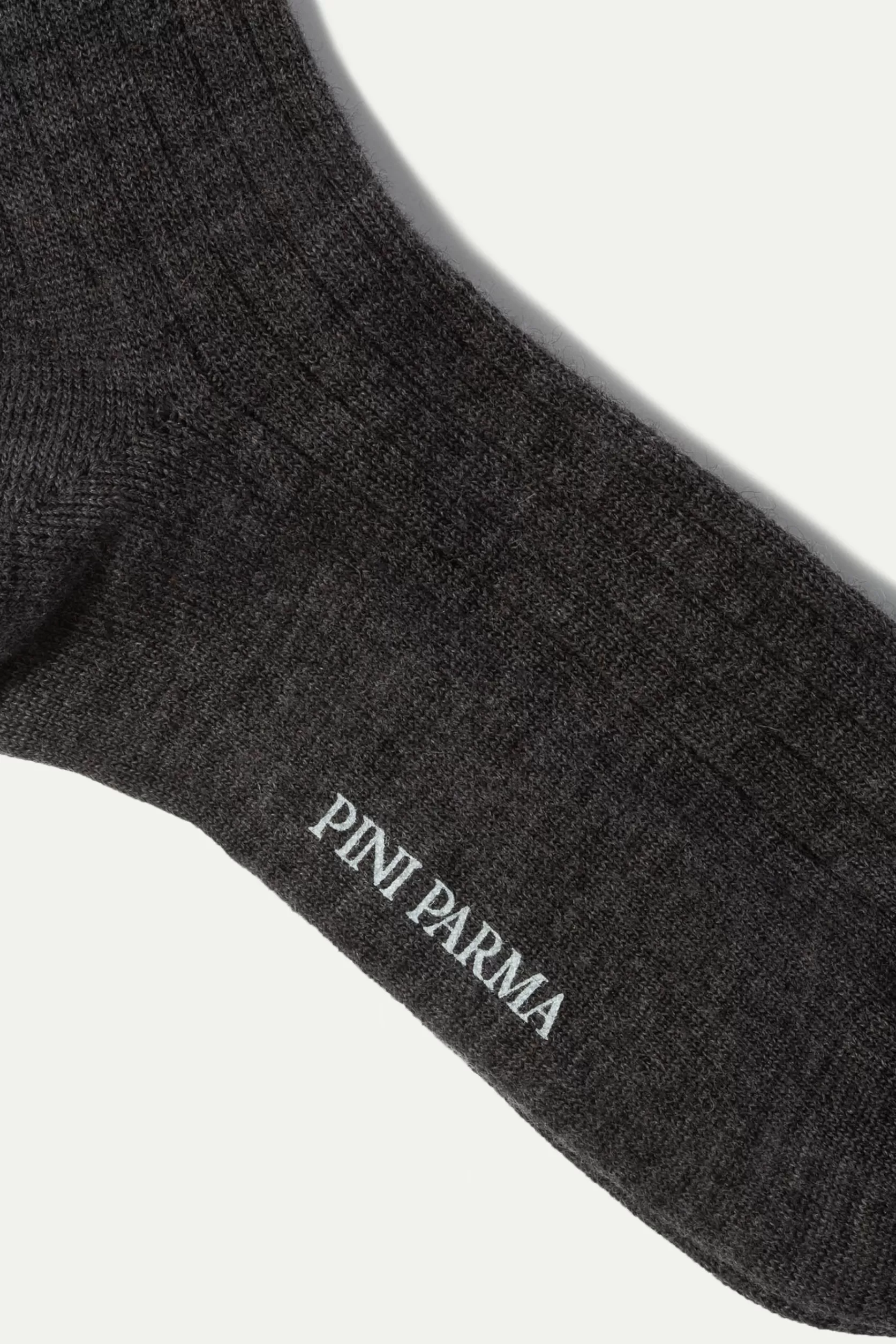 Gris - Chaussettes Courtes En Laine Ultra Résistantes - Made In Italy>Pini Parma New