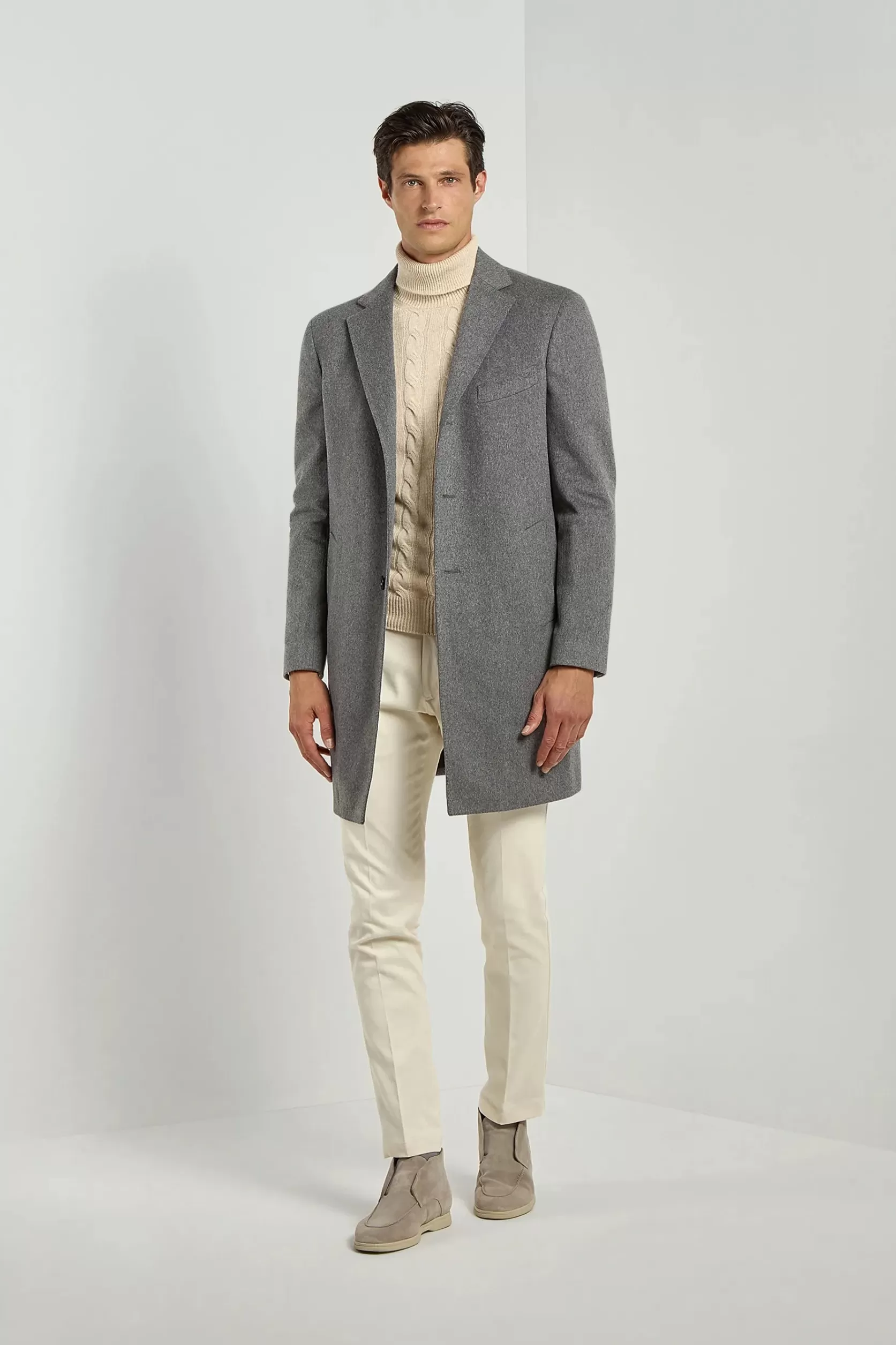 Manteau En Laine Loro Piana – Made In Italy>Pini Parma Fashion