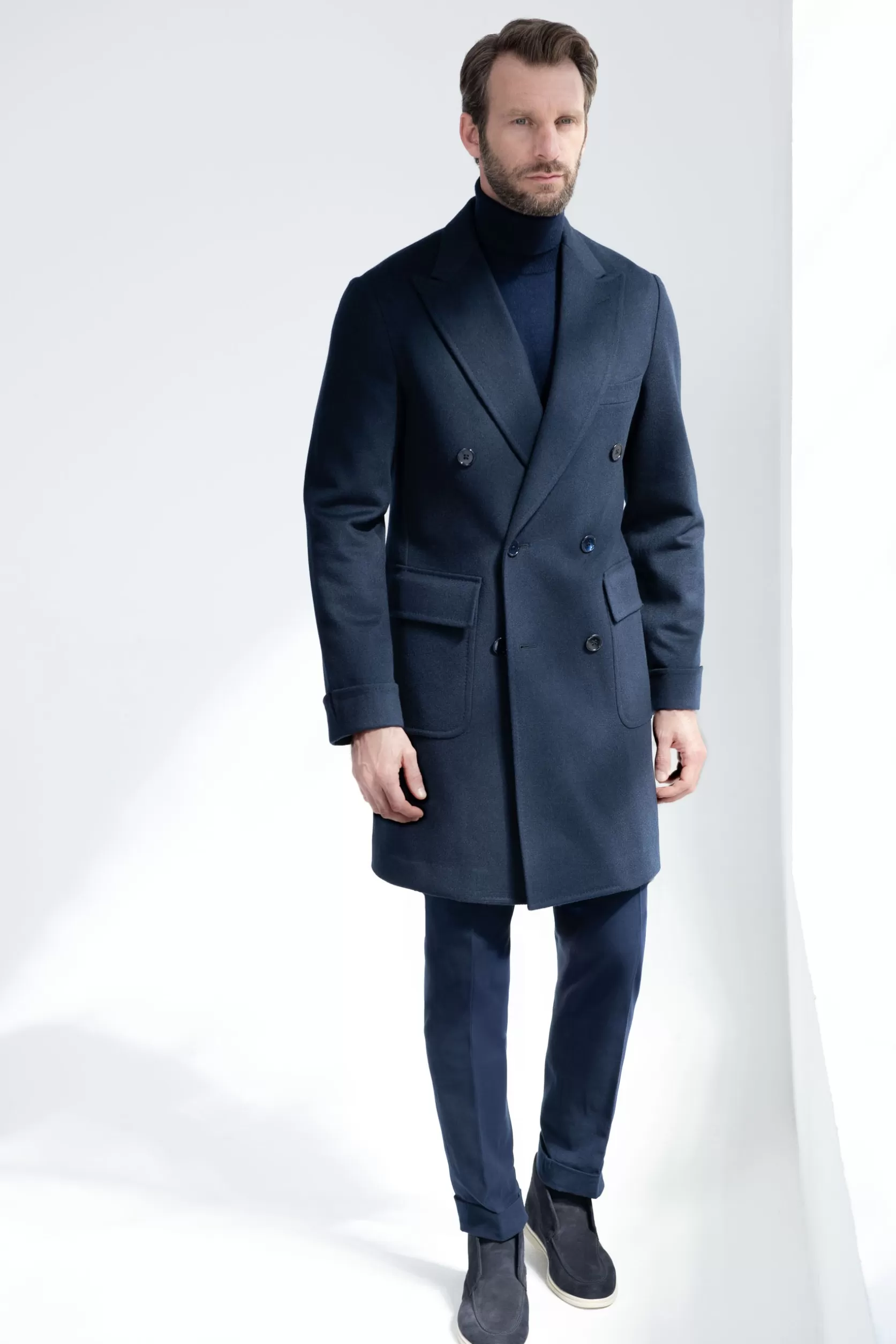 Manteau Polo En Laine Loro Piana – Made In Italy>Pini Parma Discount