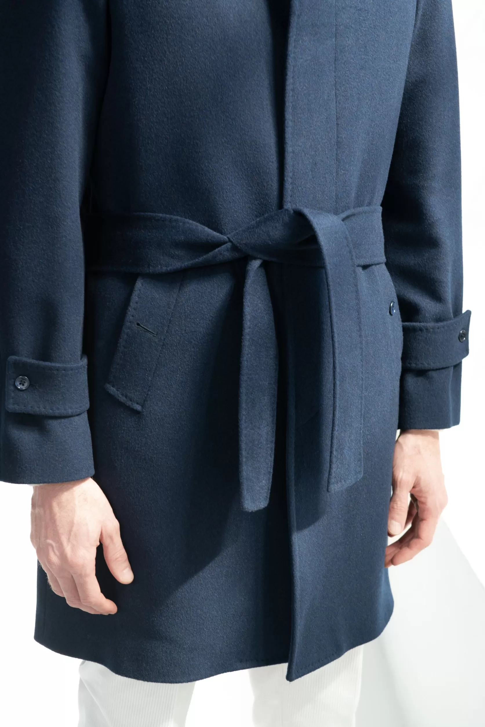 Manteau Raglan En Laine Loro Piana – Made In Italy>Pini Parma Best Sale