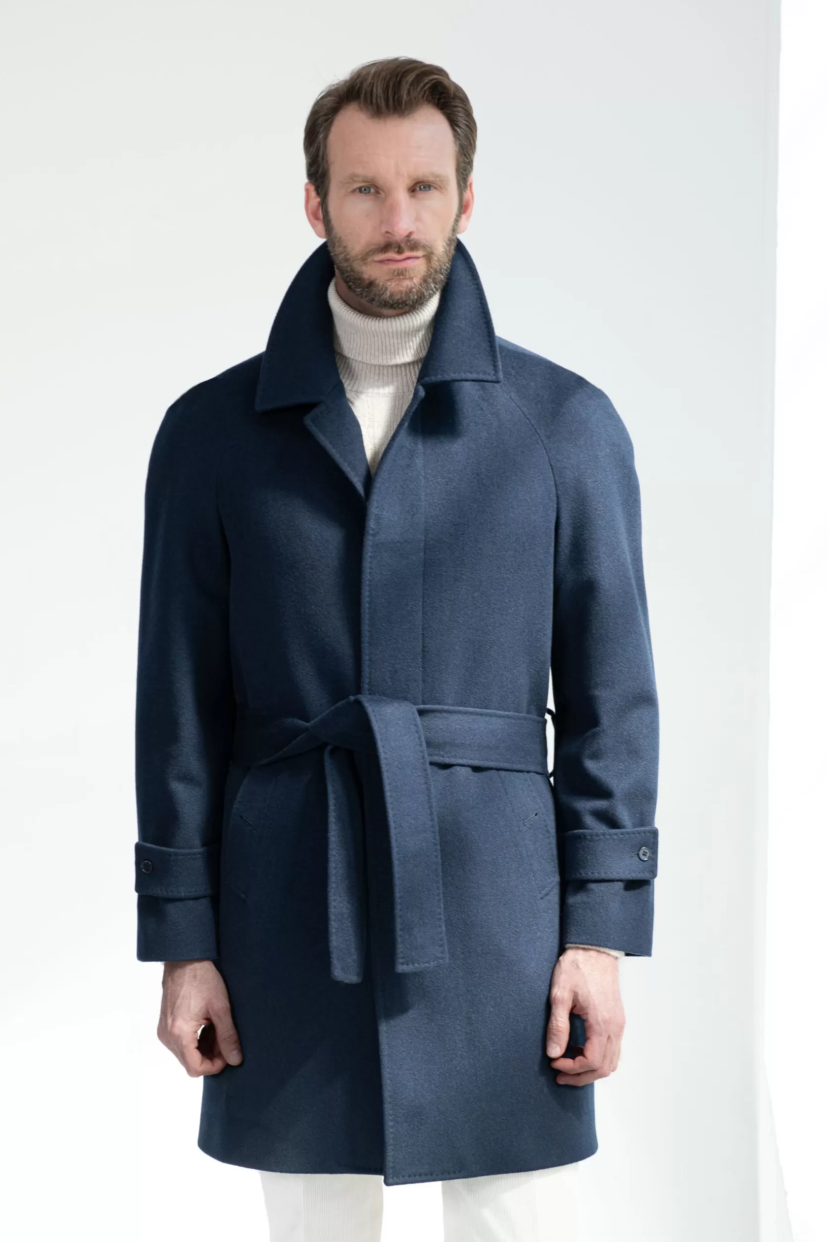 Manteau Raglan En Laine Loro Piana – Made In Italy>Pini Parma Best Sale