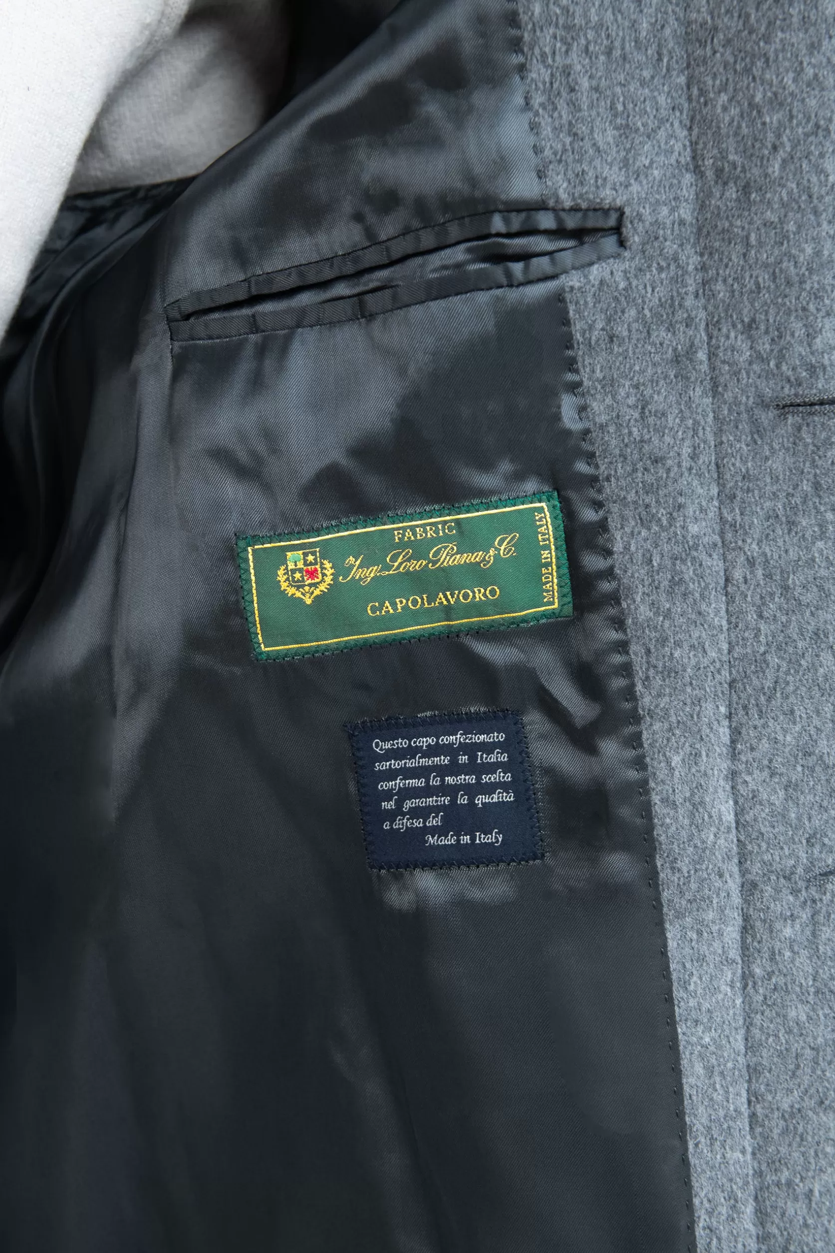 Manteau Raglan En Laine Loro Piana – Made In Italy>Pini Parma Clearance