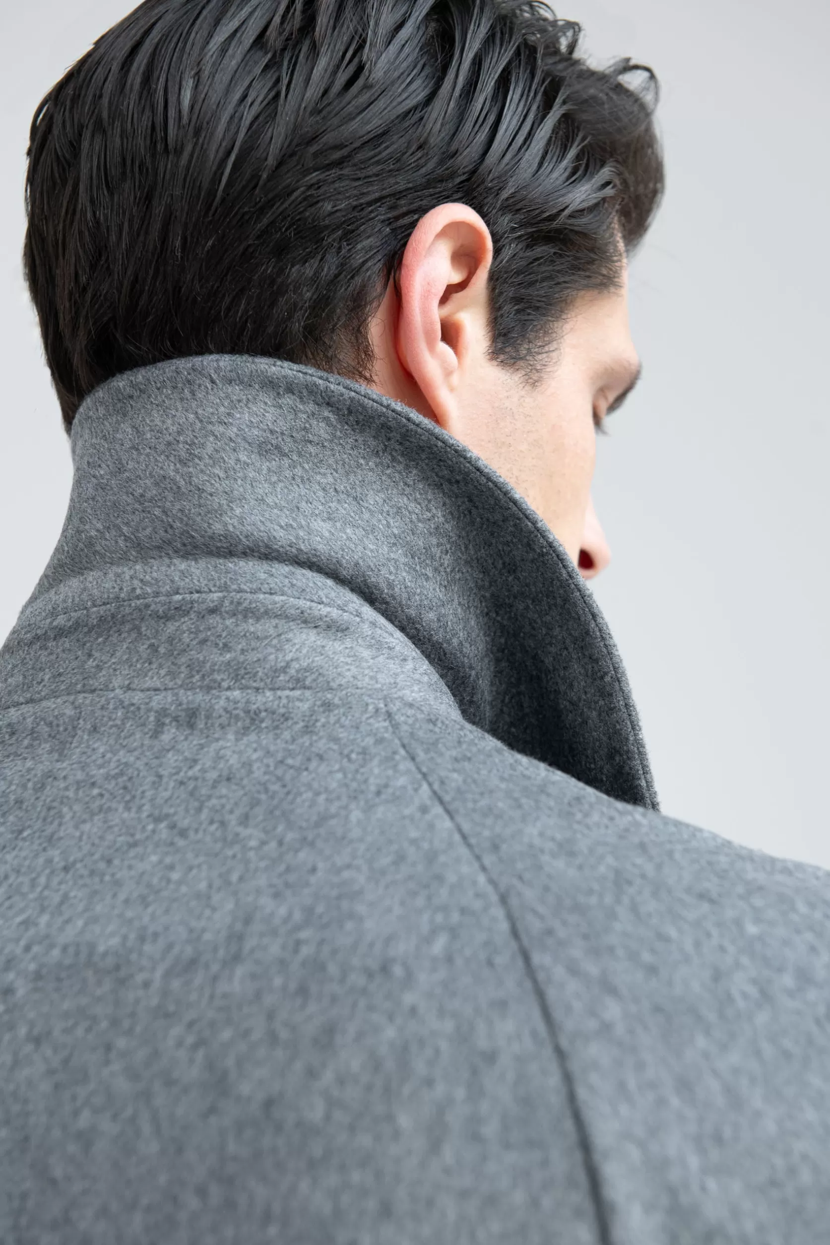 Manteau Raglan En Laine Loro Piana – Made In Italy>Pini Parma Clearance