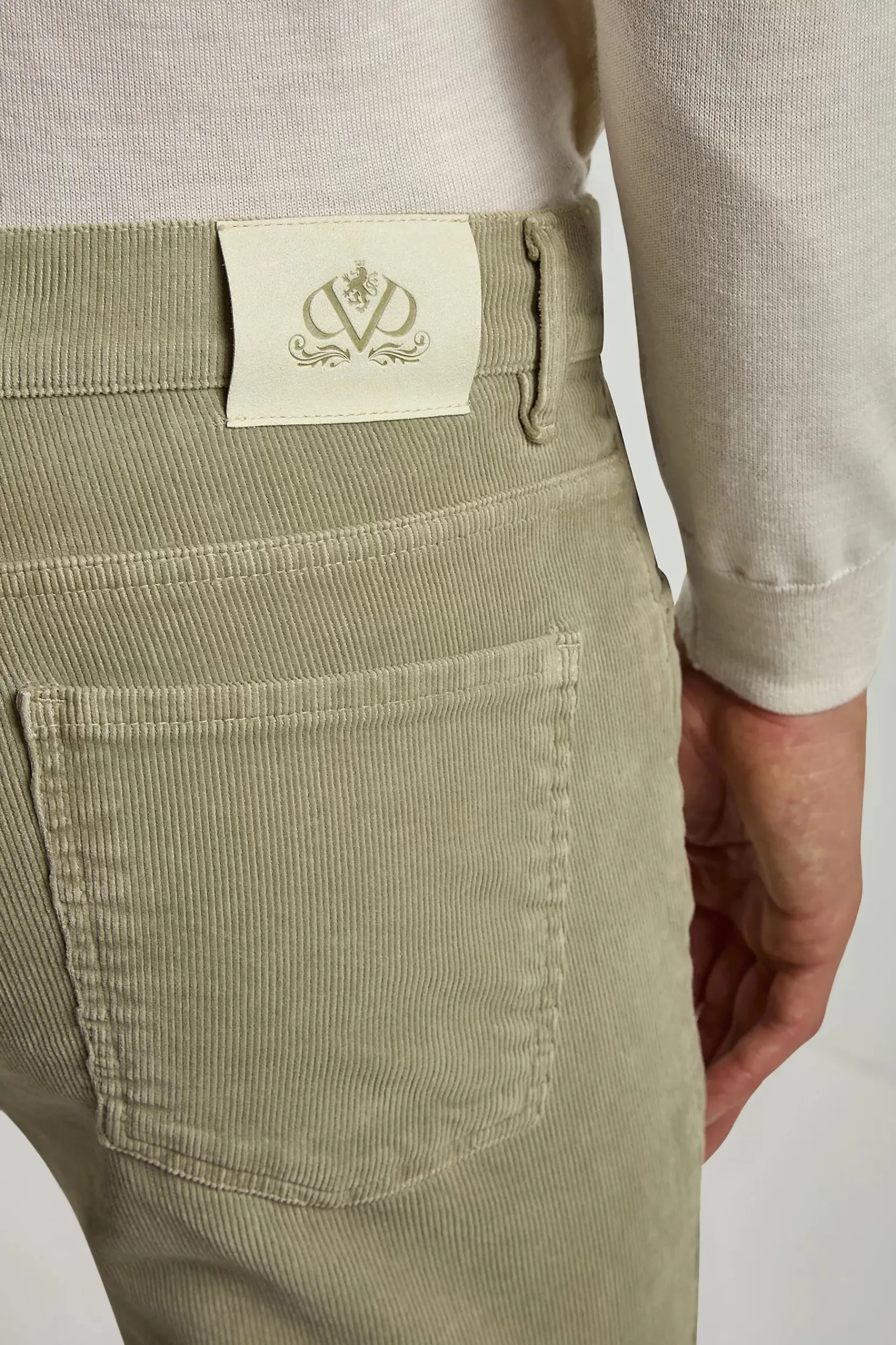 Pantalon 5 Poches En Velours Côtelé - Made In Italy>Pini Parma Outlet