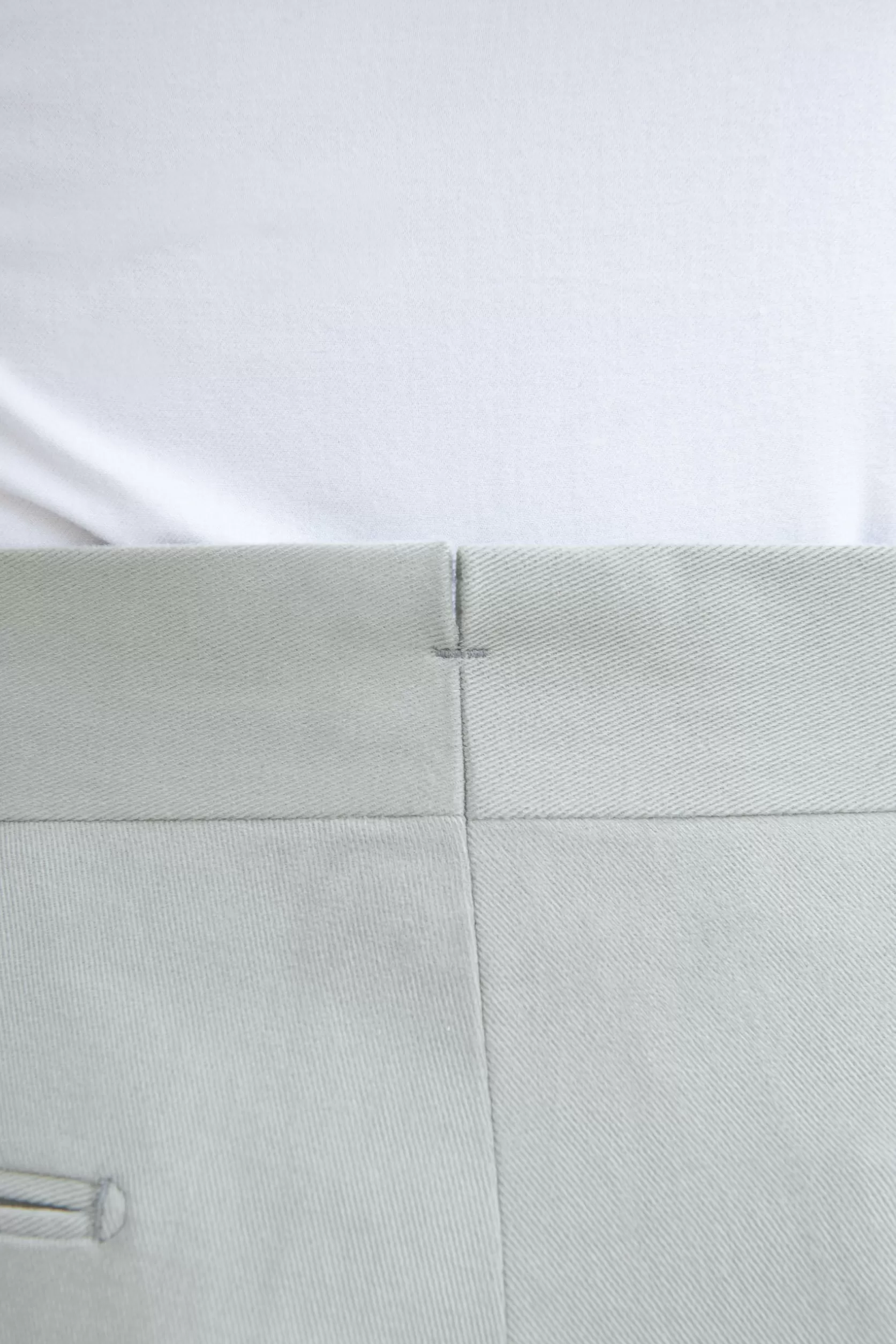 Pantalon En Coton Gris Clair " Soragna Capsule Collection" - Made In Italy>Pini Parma Shop