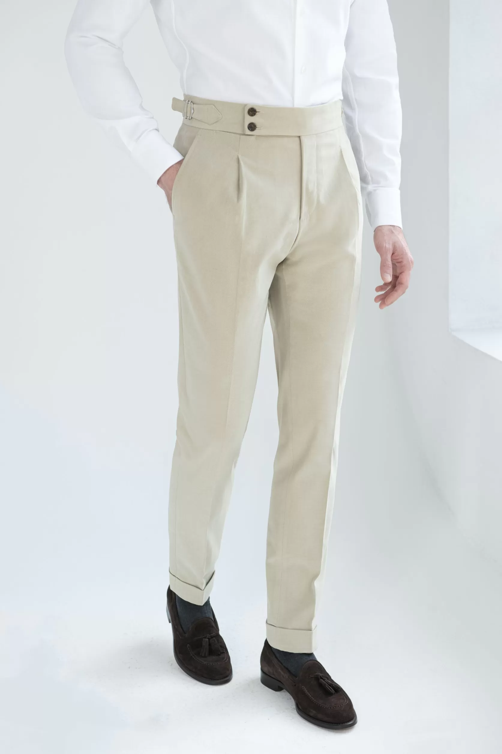 Pantalon En Coton " Soragna Capsule Collection" - Made In Italy>Pini Parma Cheap