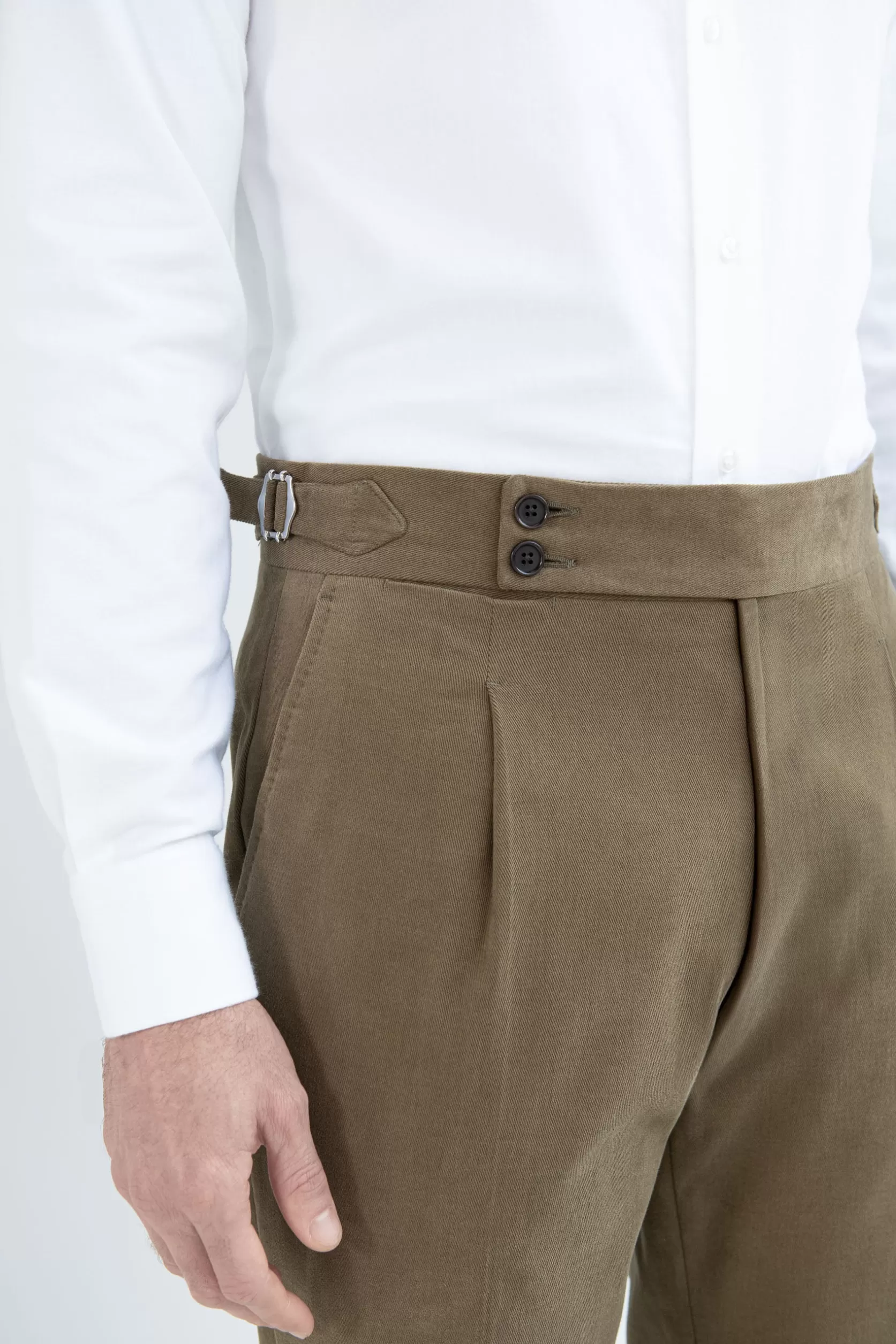 Pantalon En Coton " Collection Capsule Soragna " - Made In Italy>Pini Parma Cheap