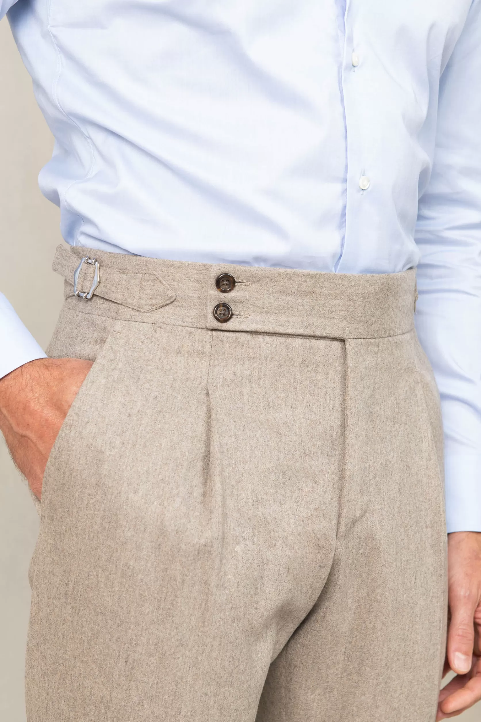 Pantalon En Flanelle « Collection Capsule Soragna » – Made In Italy>Pini Parma Fashion