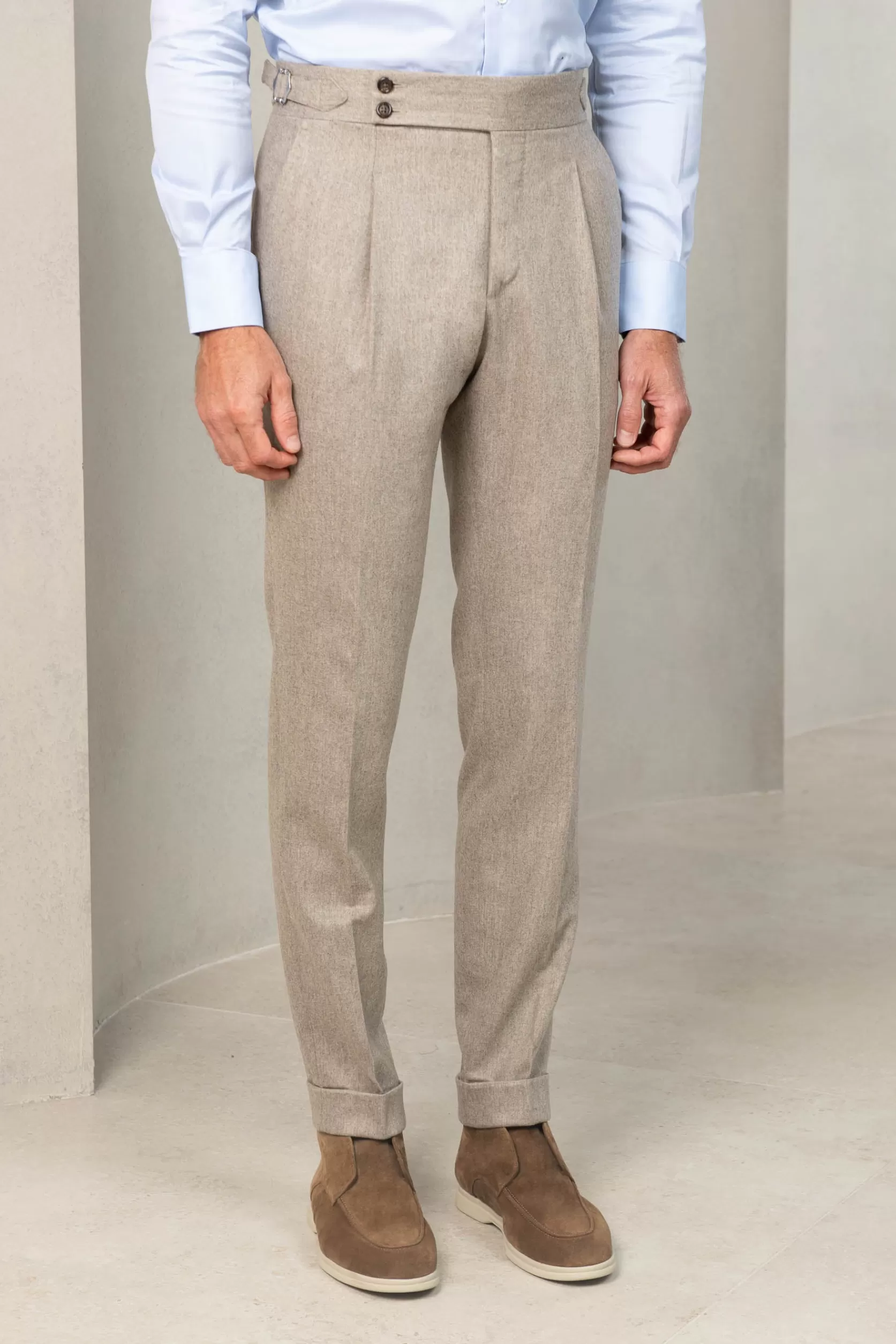 Pantalon En Flanelle « Collection Capsule Soragna » – Made In Italy>Pini Parma Fashion
