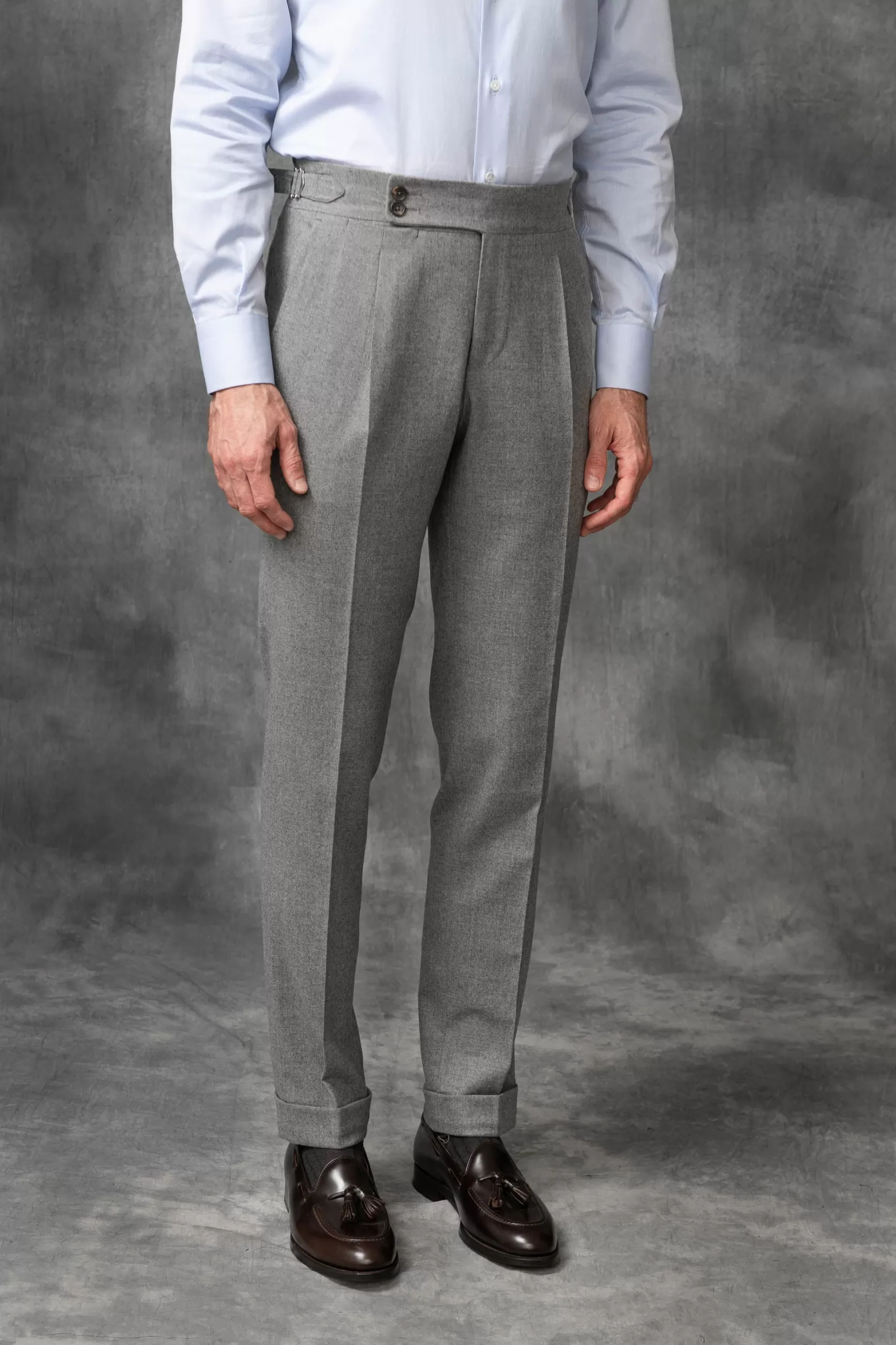 Pantalon En Flanelle e « Soragna Capsule Collection » – Made In Italy>Pini Parma New