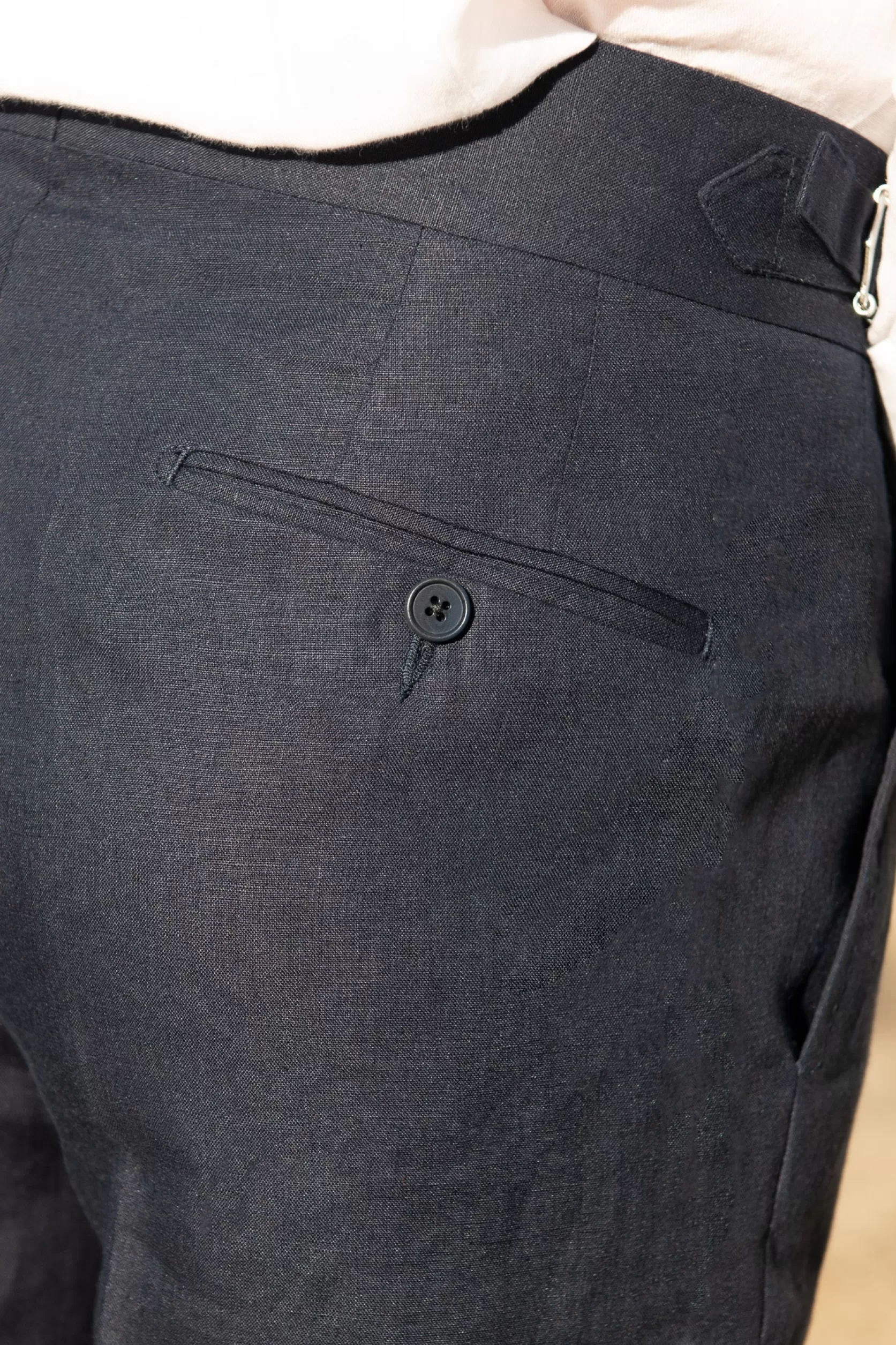 Pantalon En Lin " Collection Capsule Soragna " - Made In Italy>Pini Parma Outlet