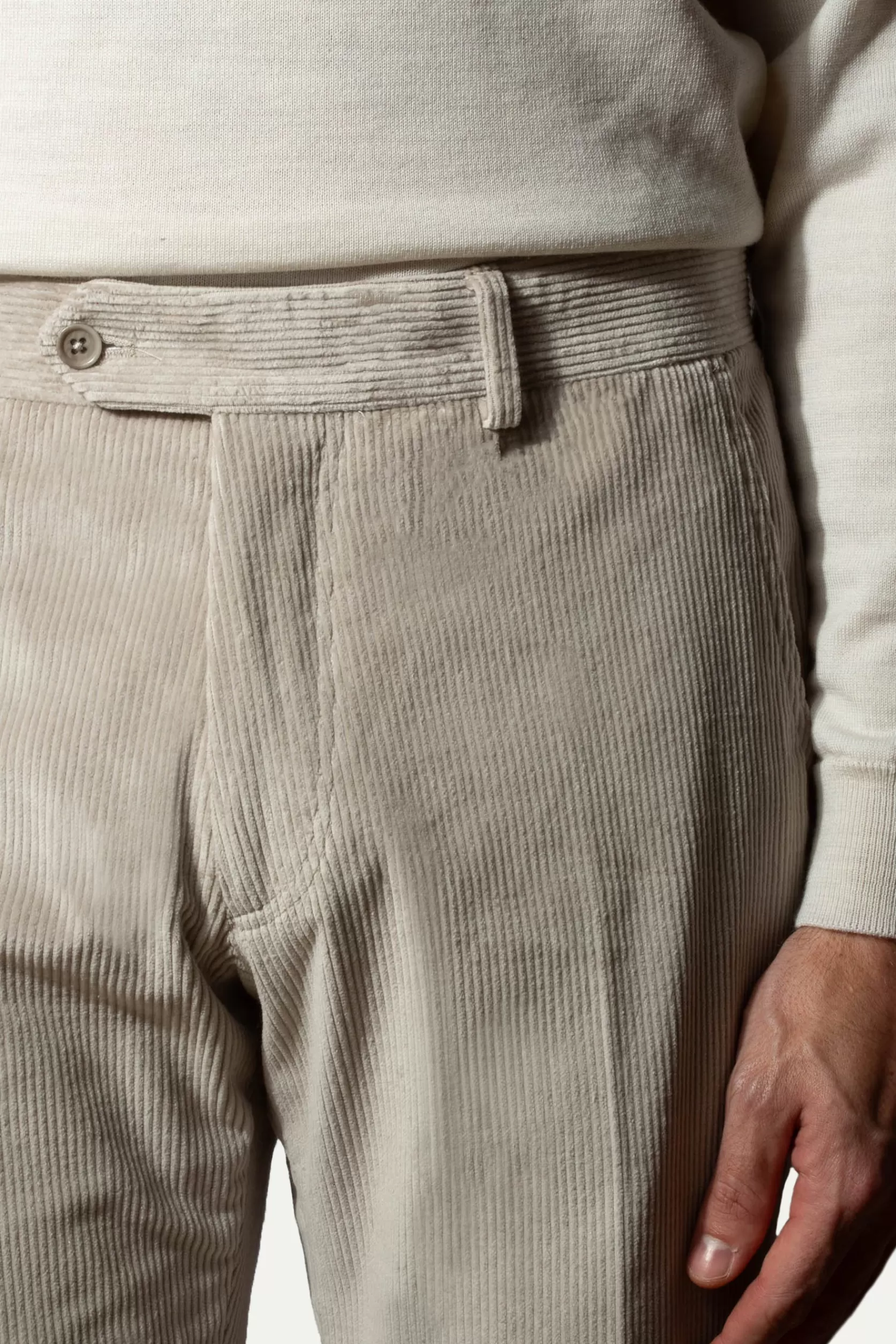 Pantalon Sirmione En Velours Côtelé - Made In Italy>Pini Parma Hot