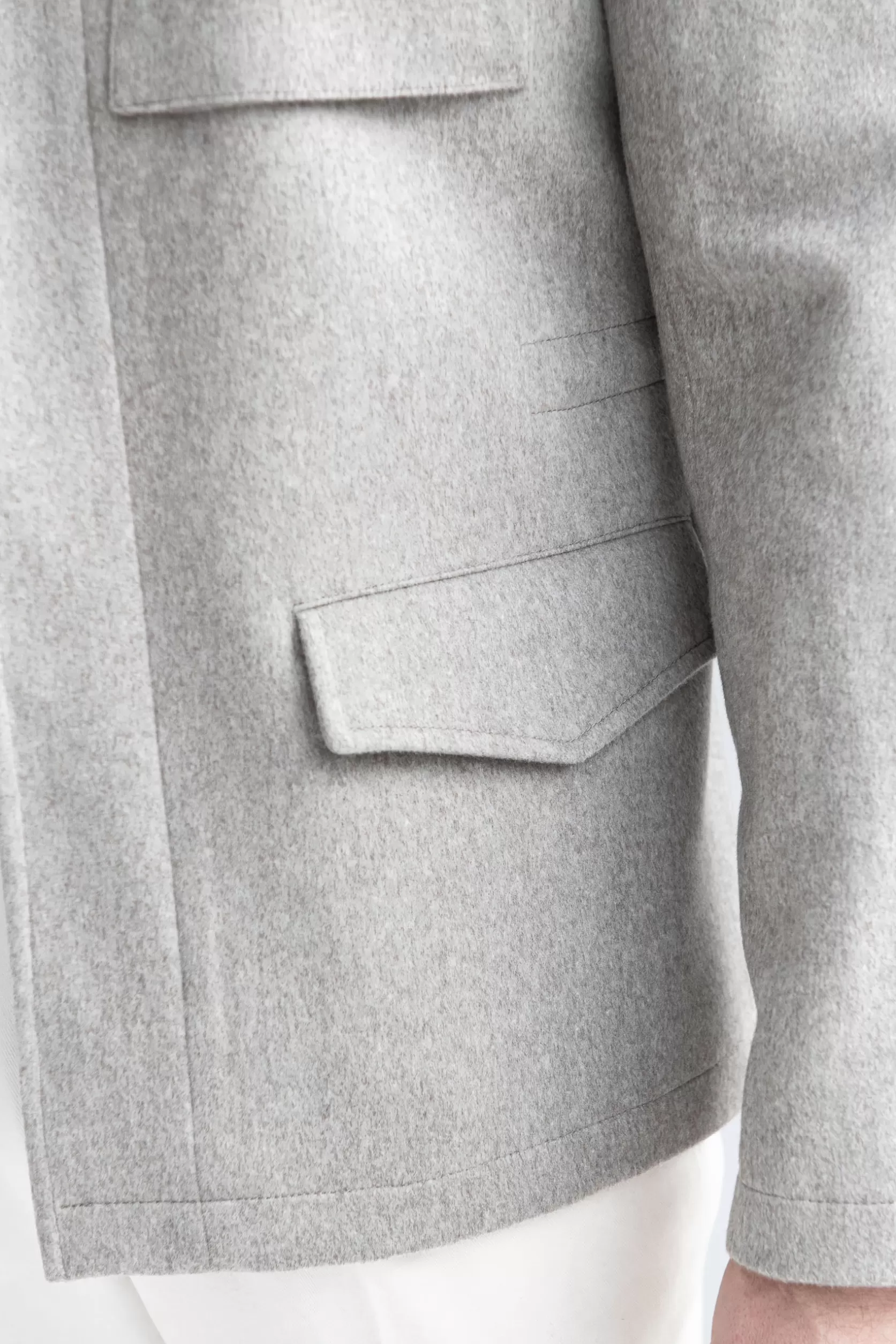 Saharienne Beige En Tissu Loro Piana - Made In Italy>Pini Parma Best Sale