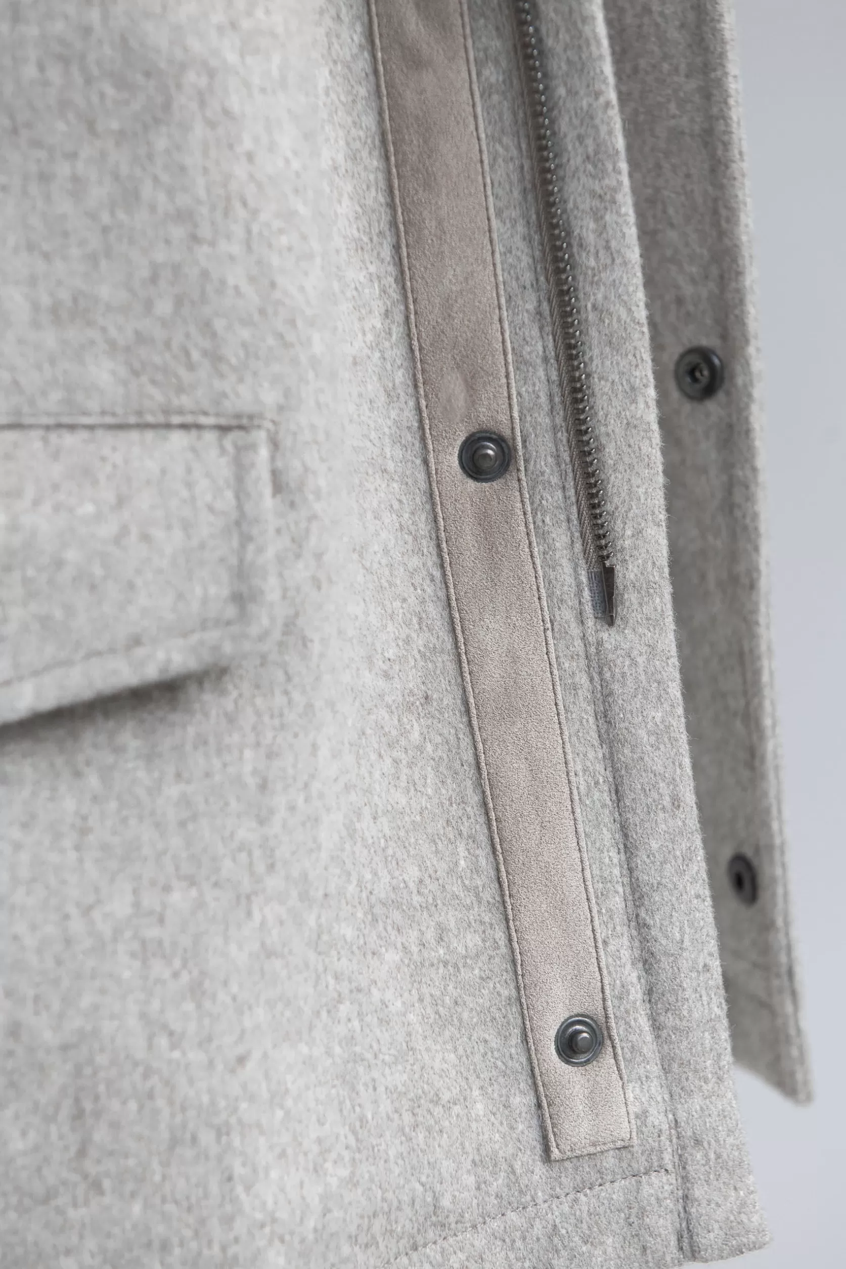 Saharienne Beige En Tissu Loro Piana - Made In Italy>Pini Parma Best Sale