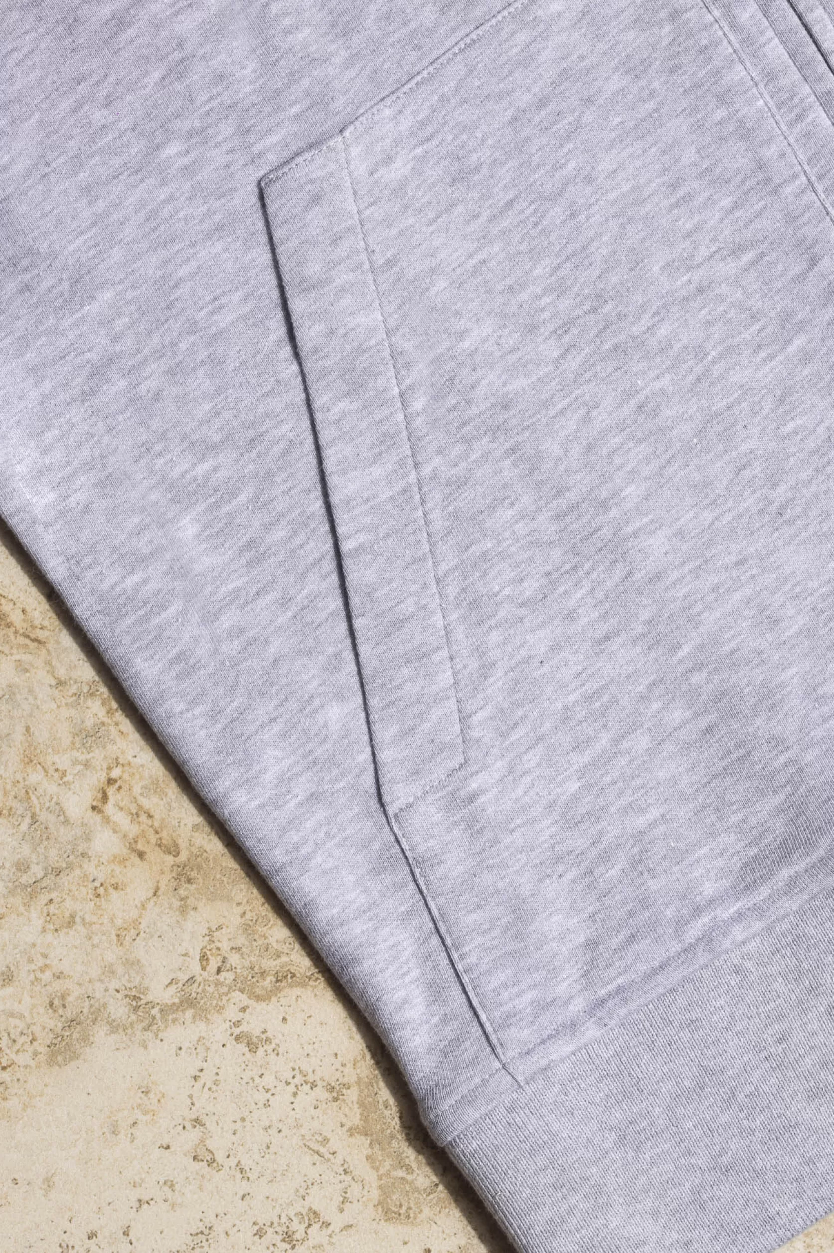 Sweat à Capuche Zippé Gris Clair Pour Loisirs - Made In Italy>Pini Parma Best