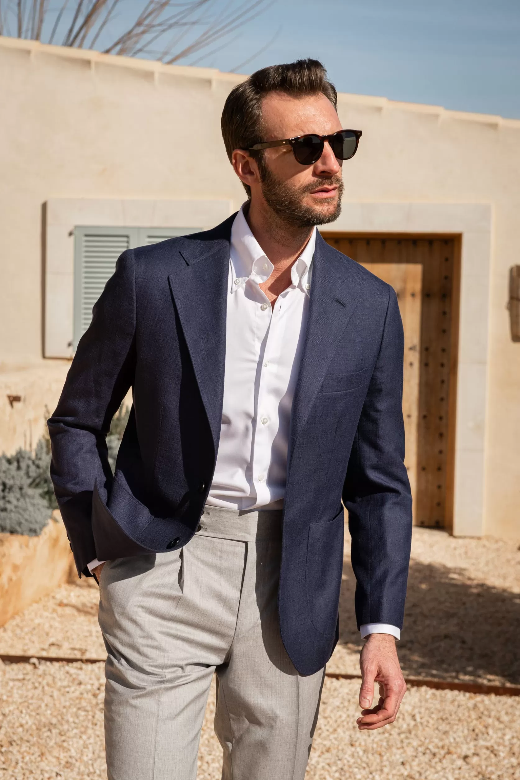 Veste e En Coton Et Soie Loro Piana - Made In Italy>Pini Parma Sale