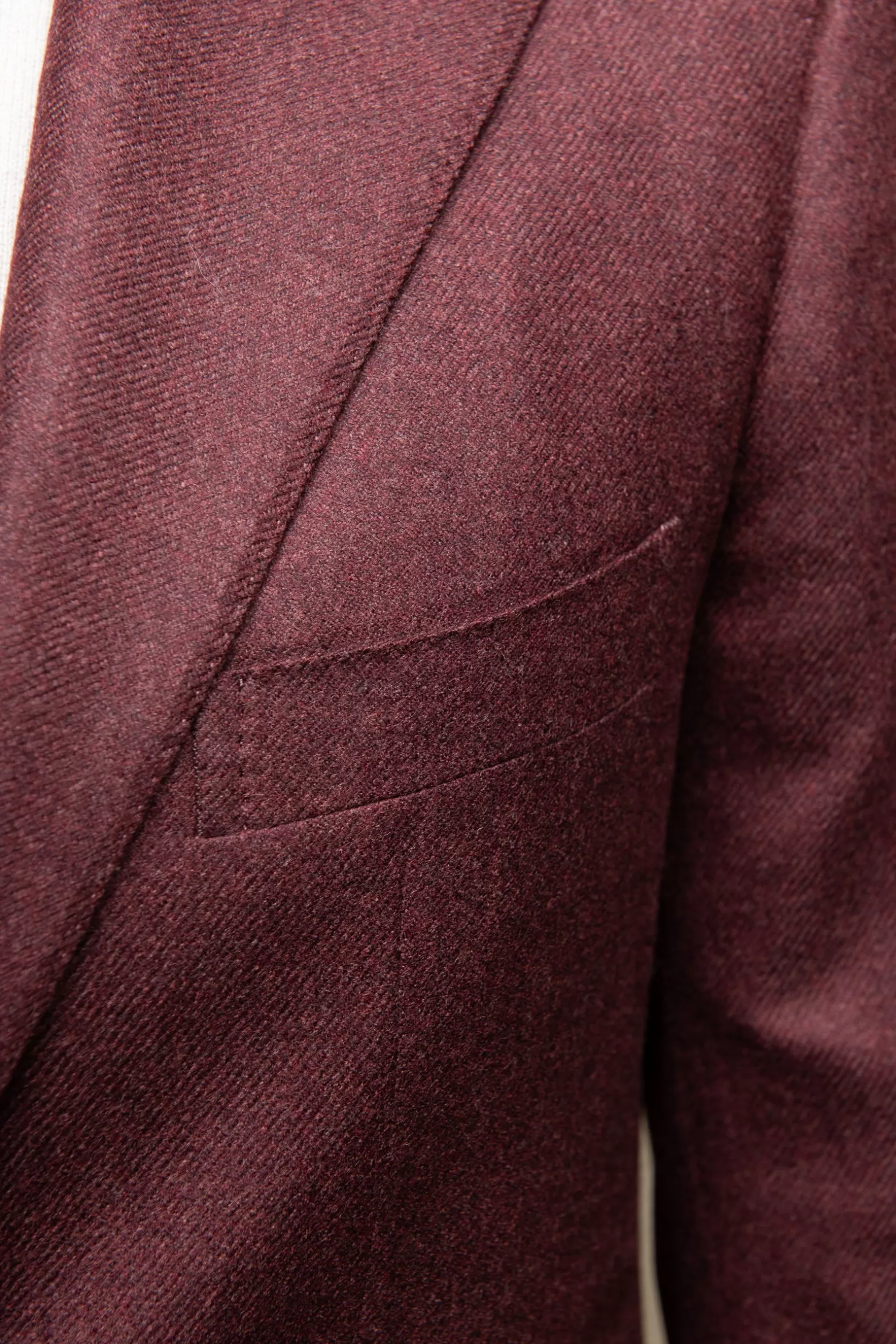 Veste Bordeaux En Laine Et Cachemire Loro Piana - Made In Italy>Pini Parma Outlet