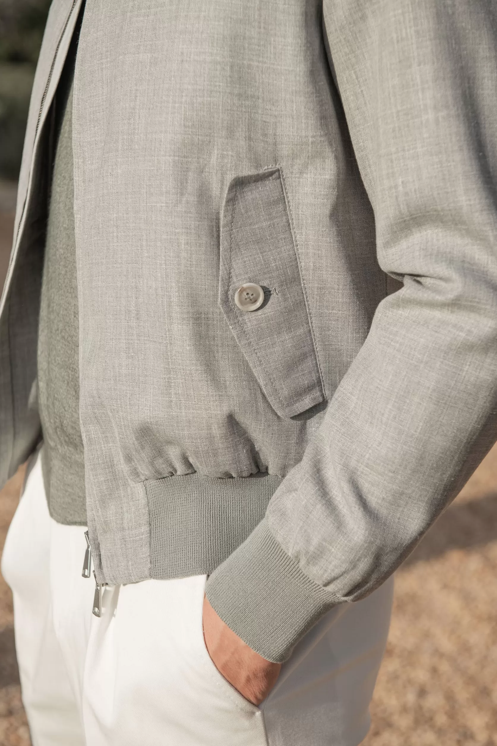 Veste Courte e En Tissu Loro Piana – Made In Italy>Pini Parma Sale