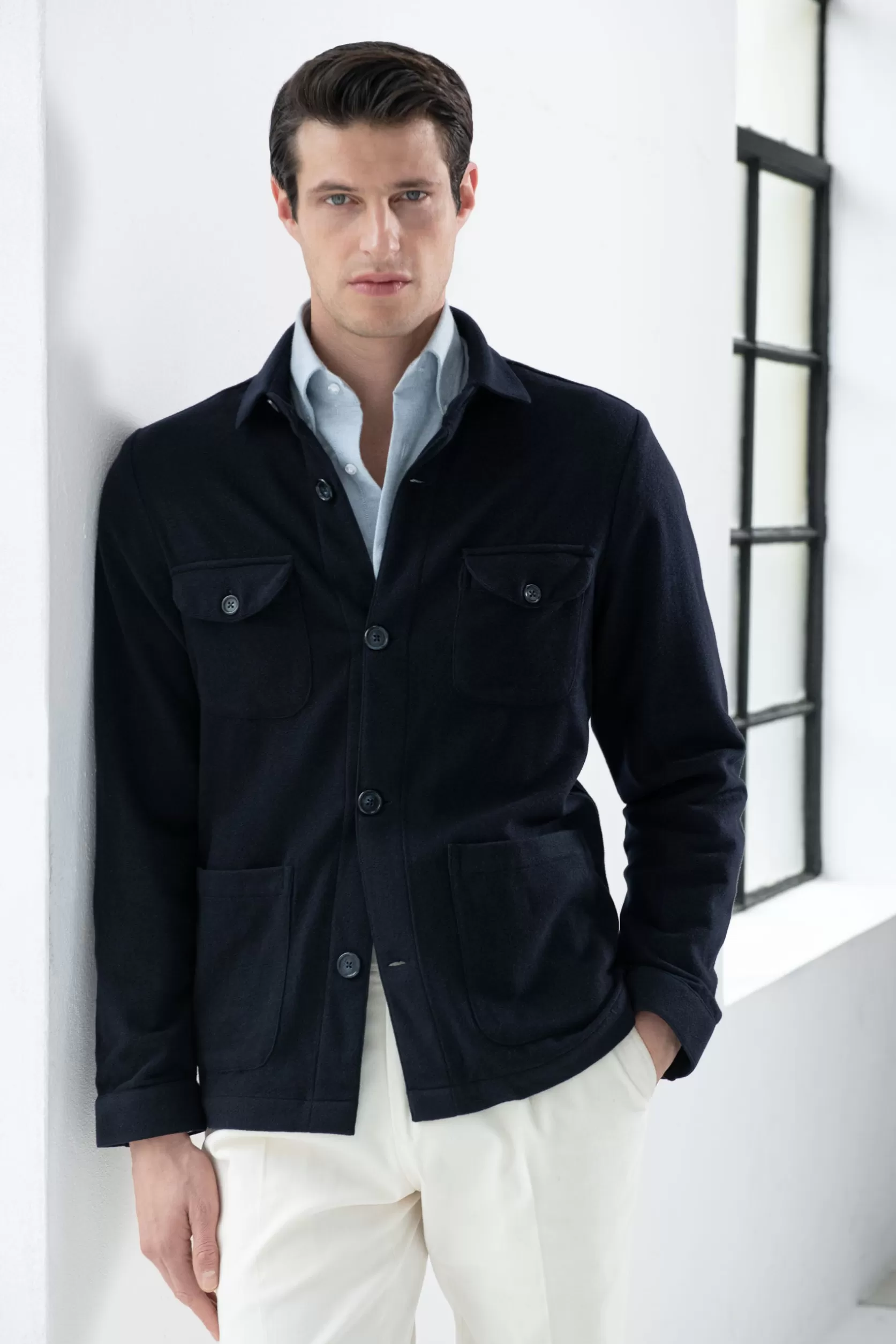 Veste Safari e En Flanelle Super 180s – Made In Italy>Pini Parma Hot